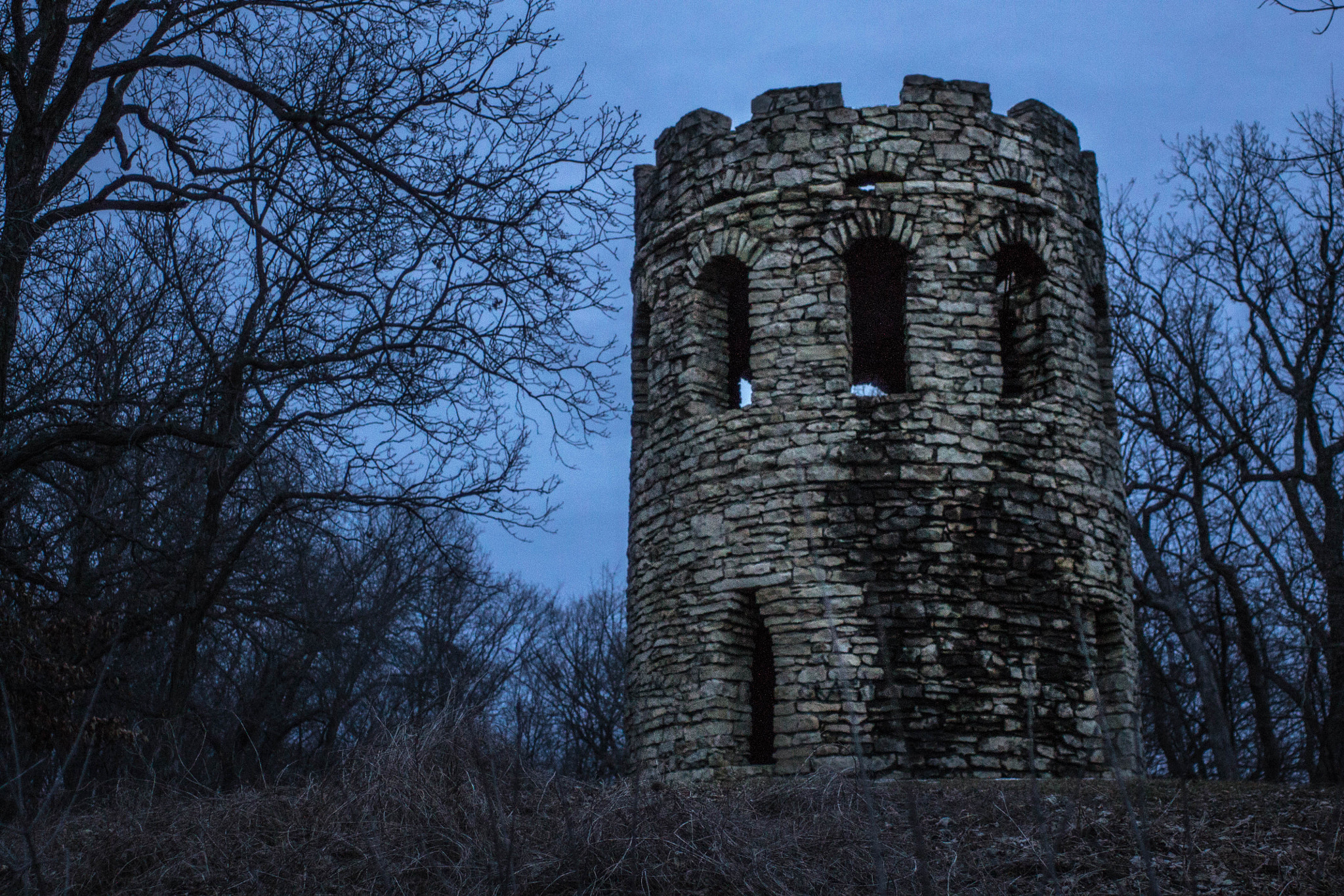 Canon EF 28-80mm f/3.5-5.6 sample photo. Clark tower, winterset, iowa photography