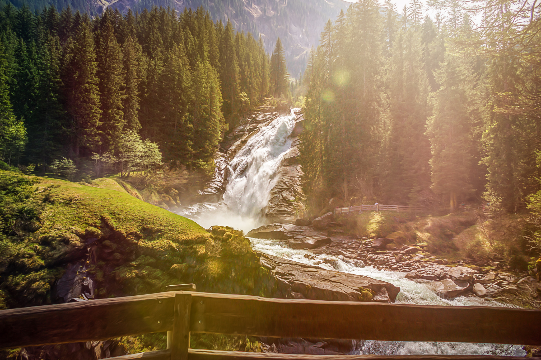 Sony DT 18-70mm F3.5-5.6 sample photo. Krimmler waterfalls photography