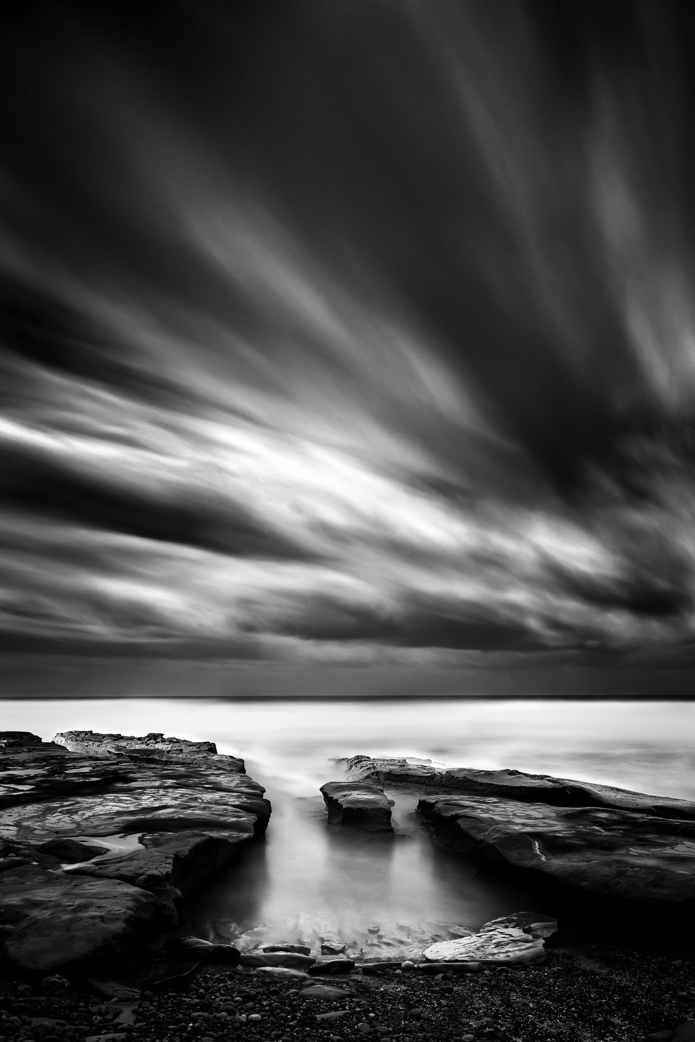24mm F3.5 sample photo. Moody seascape no. 24 photography
