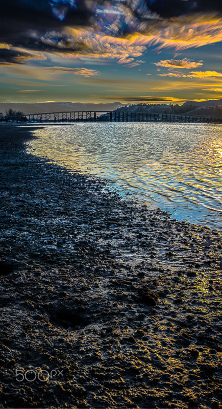 Pentax K-3 II sample photo. Pritchard bridge cloud painting photography