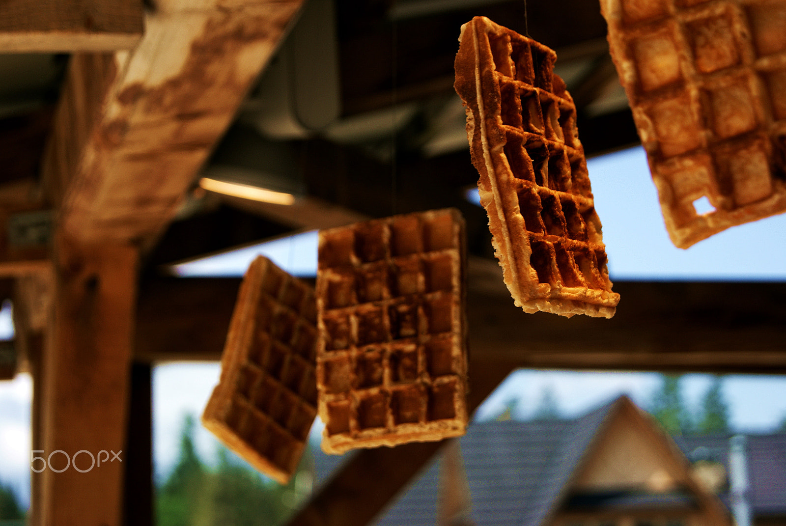 Sony Alpha DSLR-A230 + Sony DT 18-55mm F3.5-5.6 SAM sample photo. Traditional waffles photography