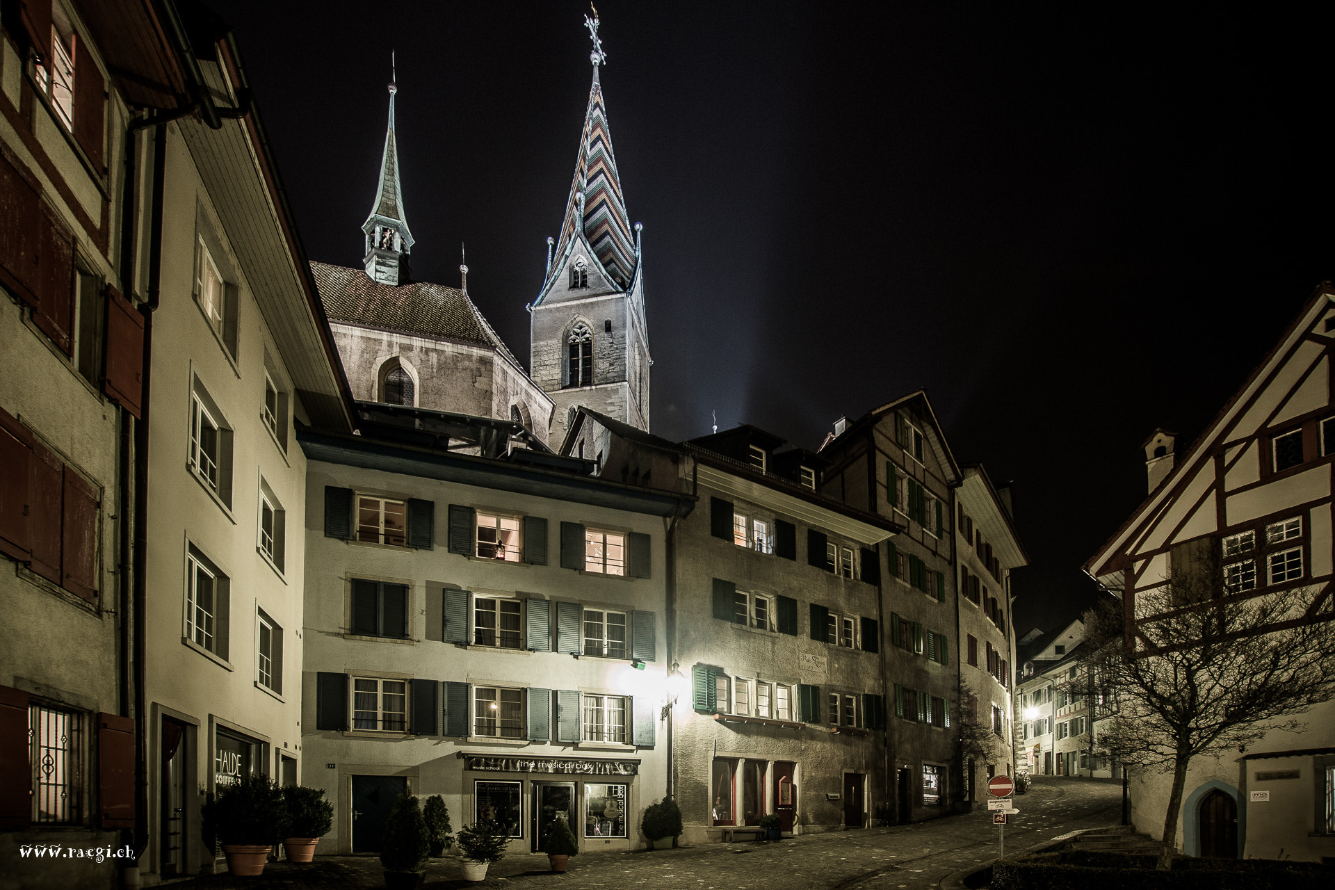 Sony SLT-A65 (SLT-A65V) + Sigma 10-20mm F3.5 EX DC HSM sample photo. Baden by night photography
