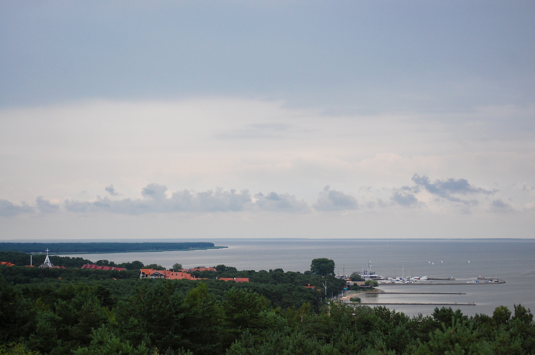 Nikon D40 sample photo. Nida port photography