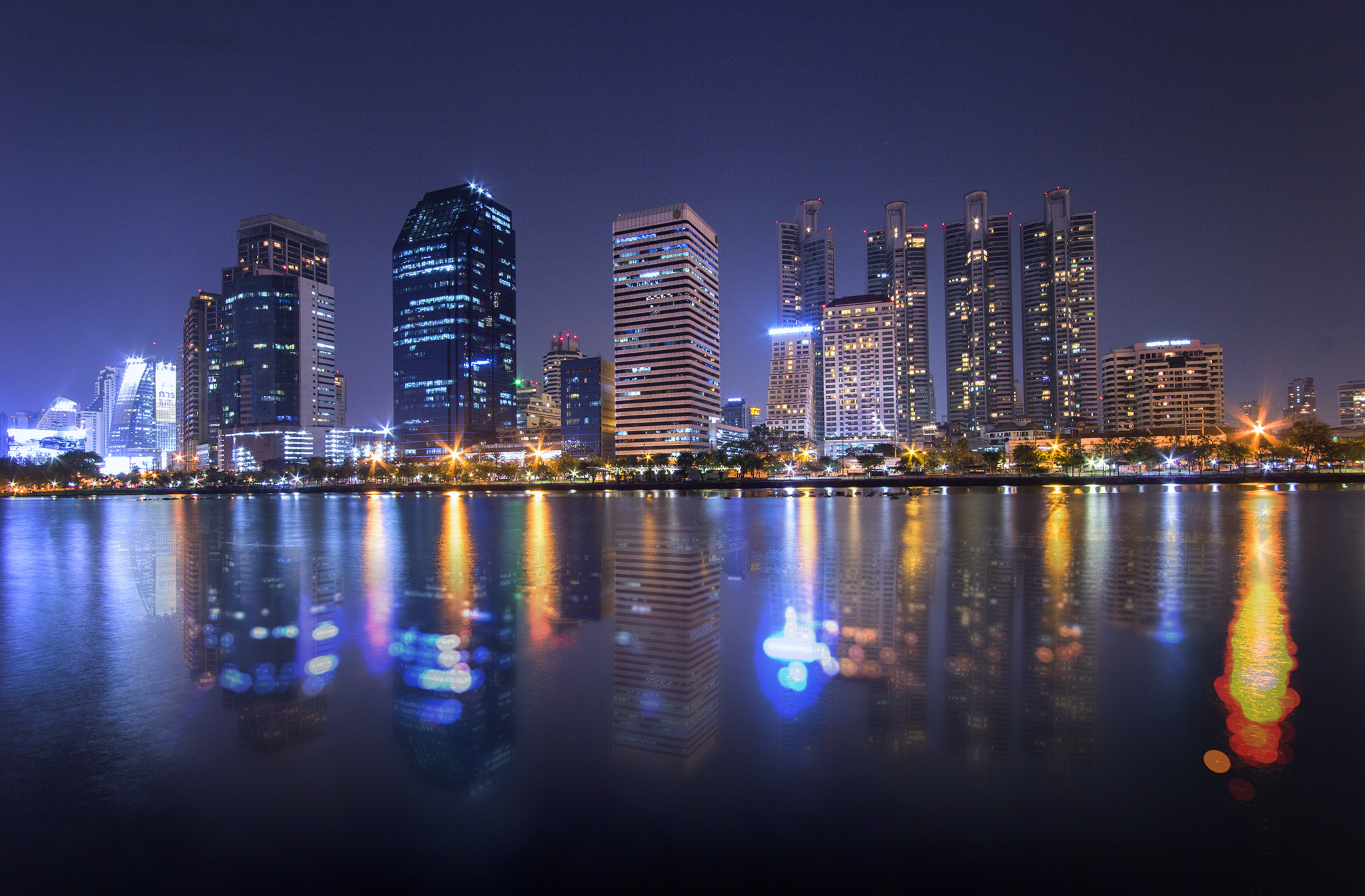 Bangkok's Benchakitti Park, Thailand.