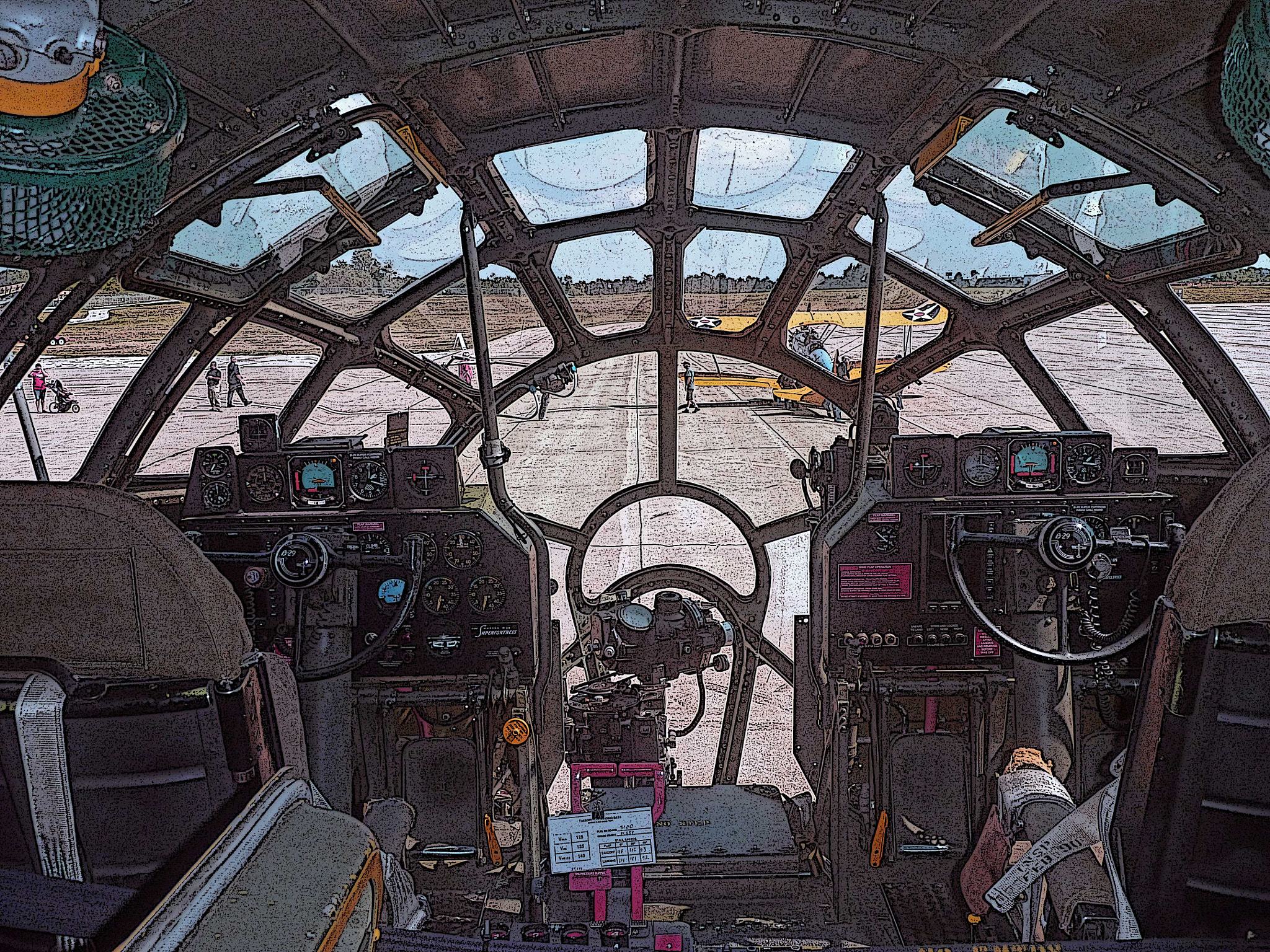 Inside of a B29 Bomber FIFI by Rick Driesbach / 500px