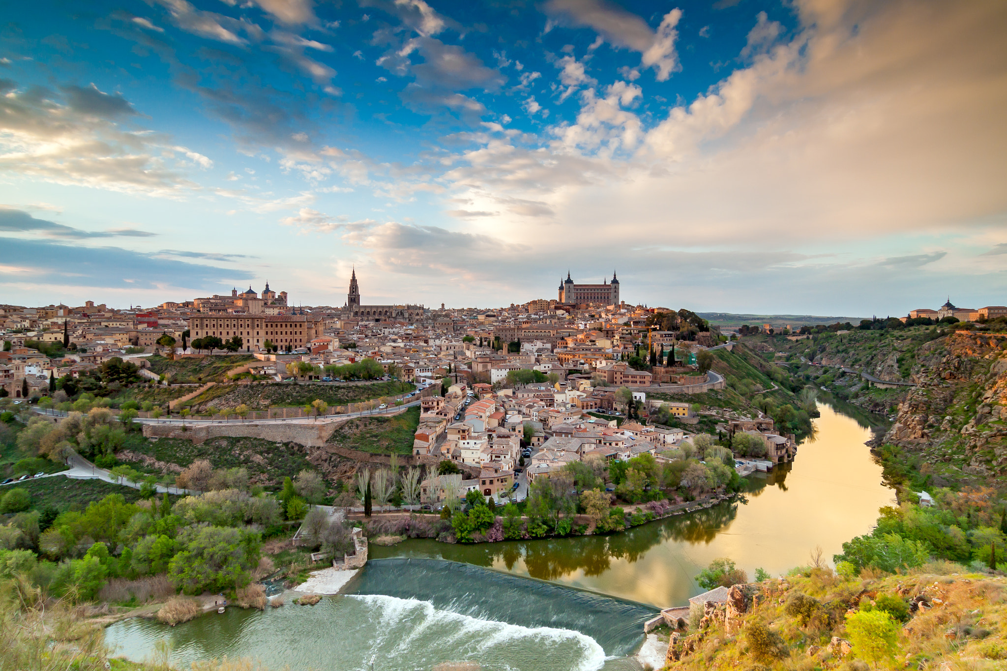 Tokina AT-X Pro 12-24mm F4 (IF) DX sample photo. Toledo from the mirador del valle photography