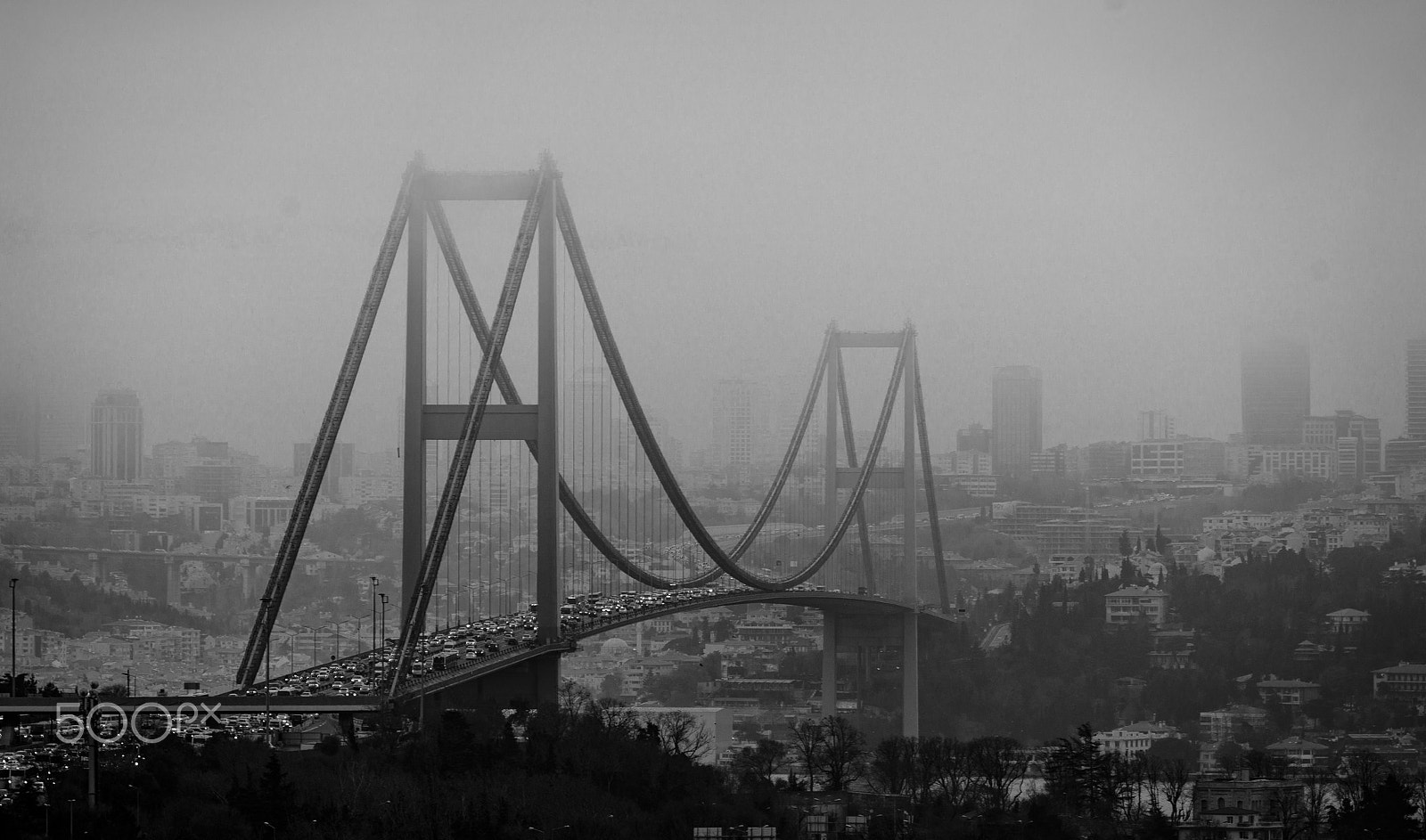 Minolta AF 70-210mm F4 Macro sample photo. Bosphorus bridge photography