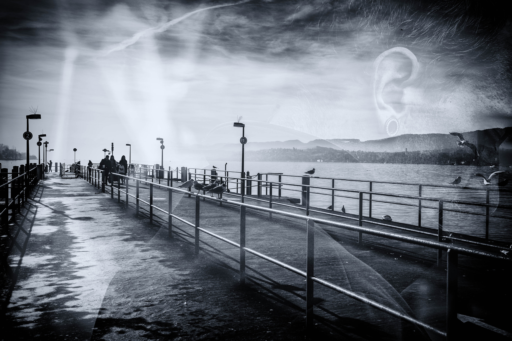 Nikon D3X + Nikon AF-S Nikkor 35mm F1.4G sample photo. Hometown sea mystery photography