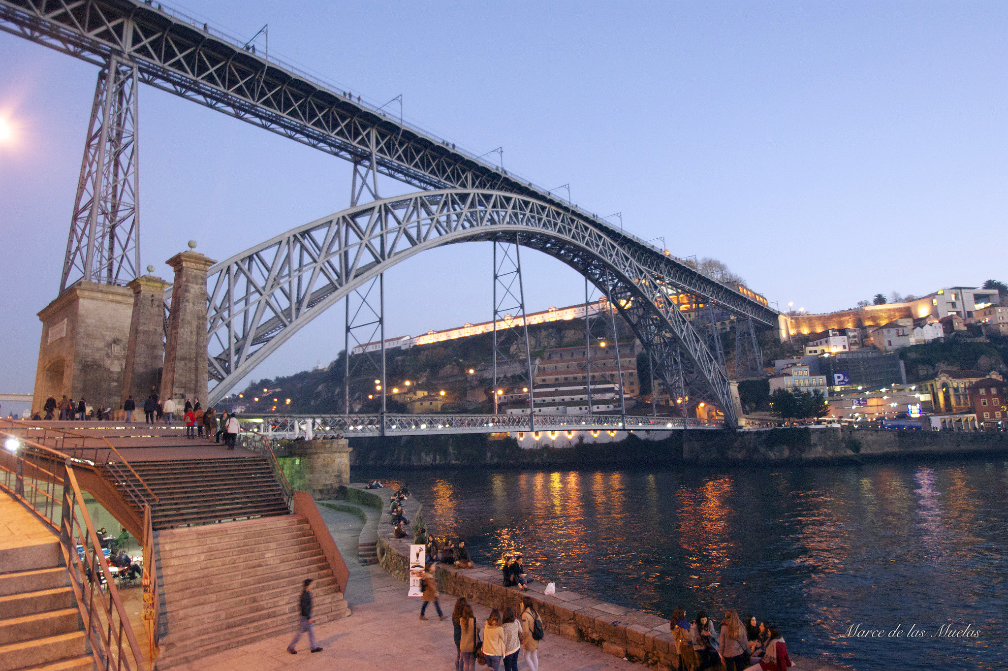 Sony Alpha DSLR-A350 sample photo. Oporto  puente luis i. photography