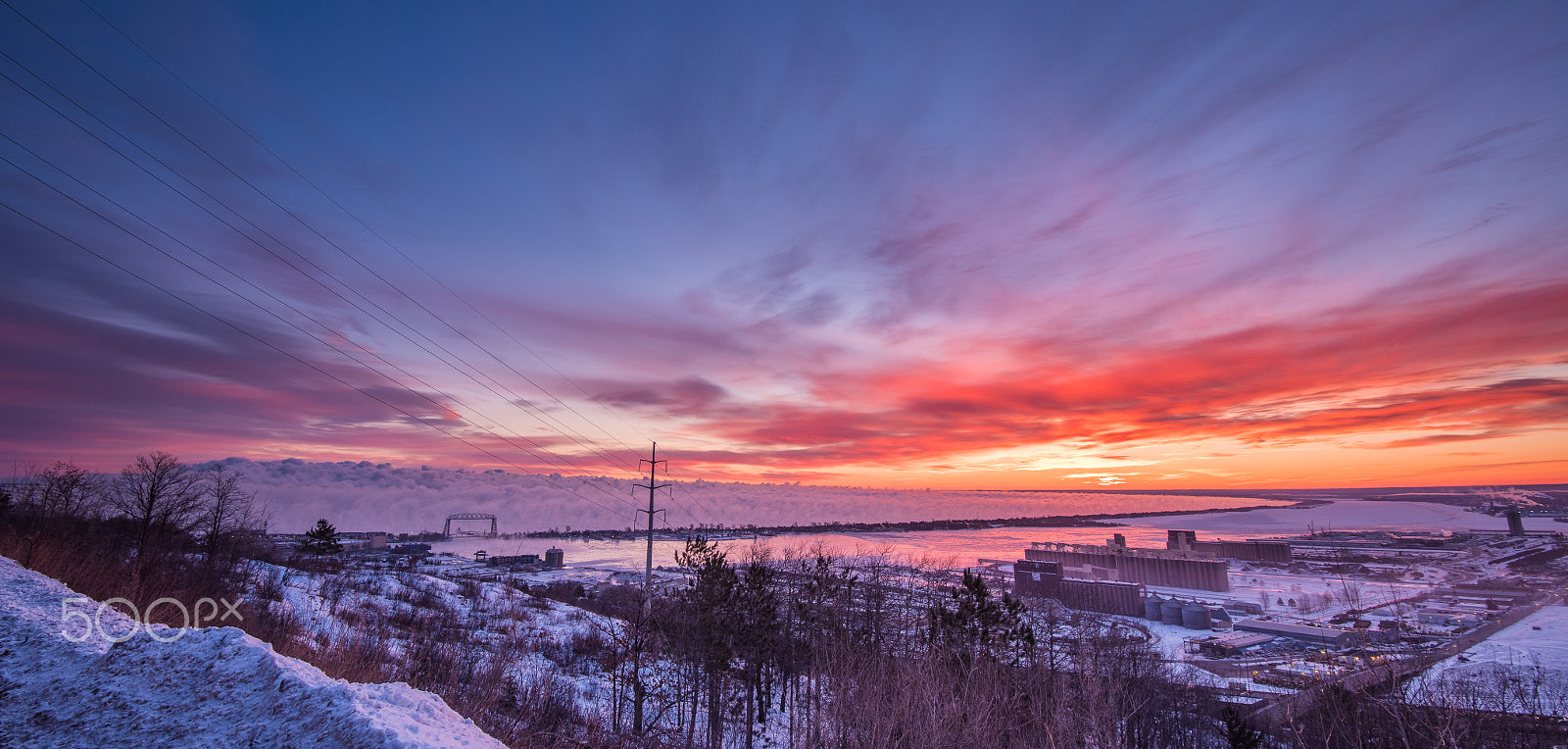 Nikon D810A + Nikon AF-S Nikkor 16-35mm F4G ED VR sample photo. Duluth sunrise - 1 photography