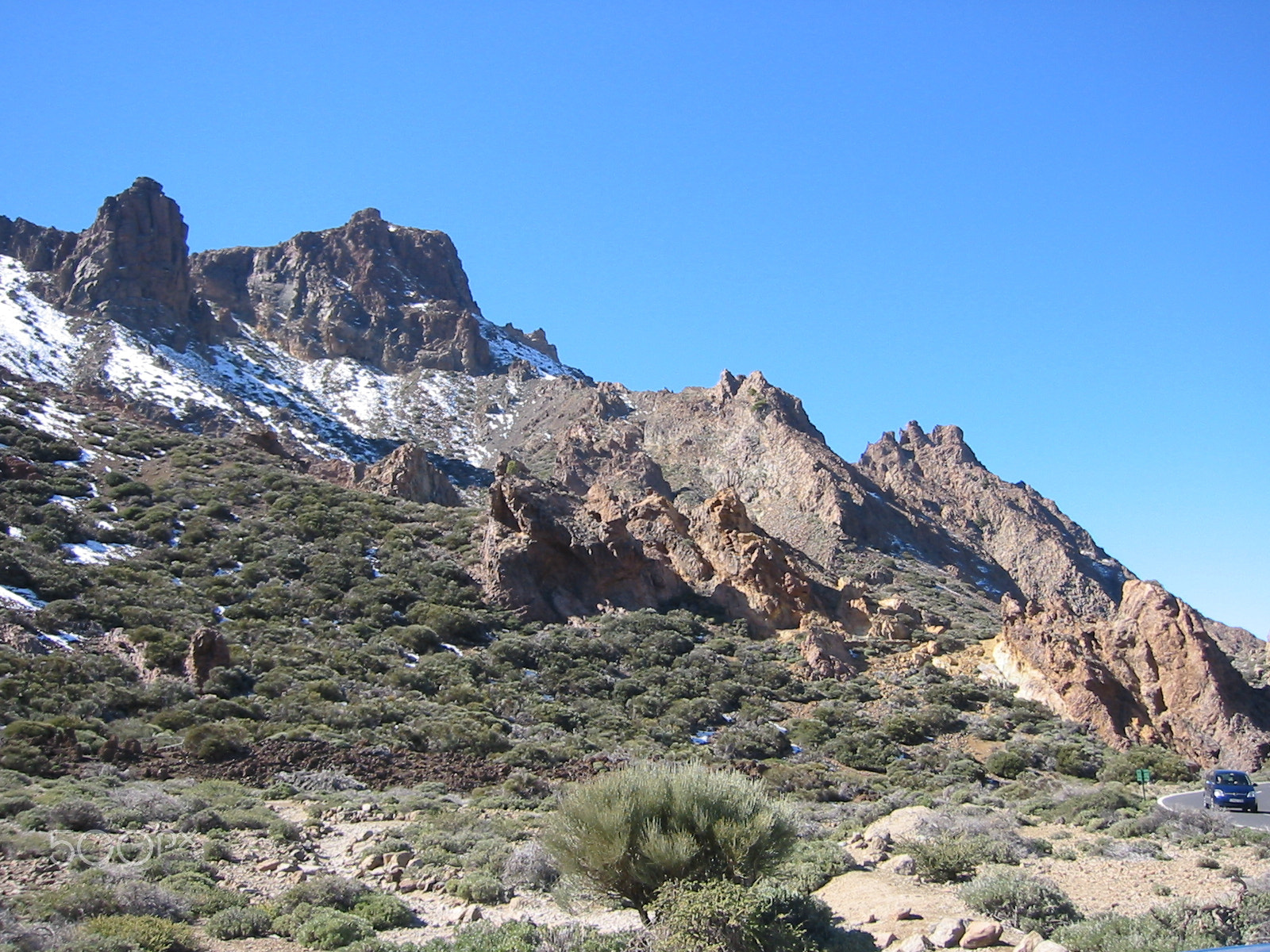 Canon DIGITAL IXUS V2 sample photo. Teide (teneriffa) photography