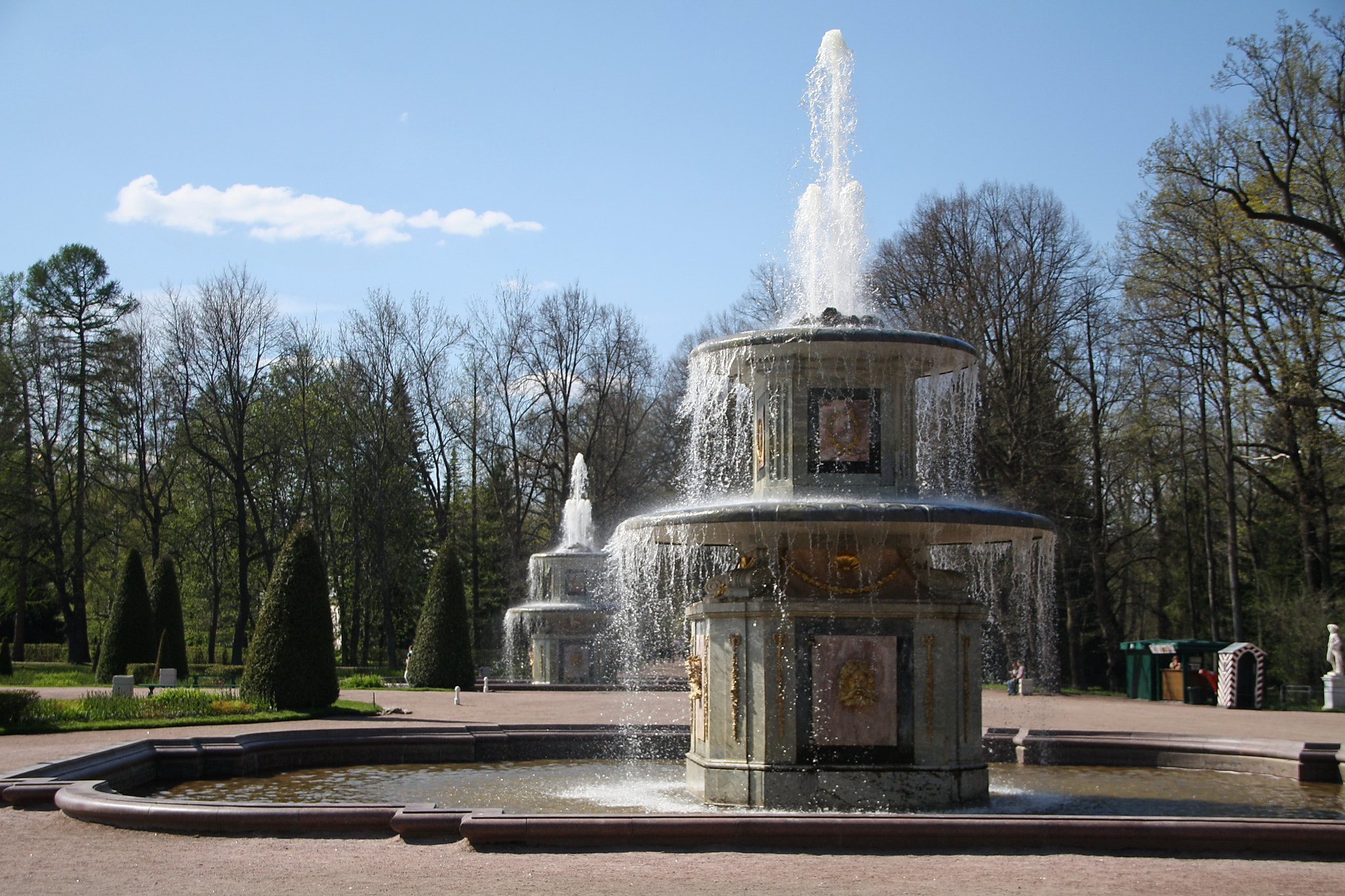 Sigma 18-125mm F3.8-5.6 DC OS HSM sample photo. The roman fountains photography