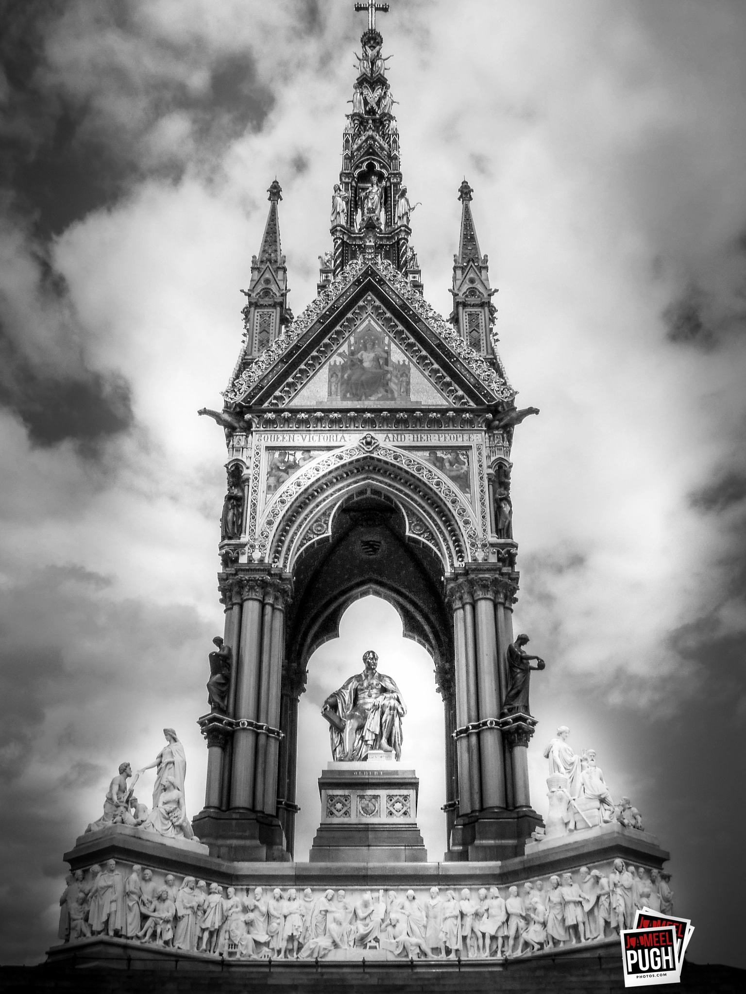 Olympus u550WP,S550WP sample photo. The albert memorial is situated in kensington gard ... photography