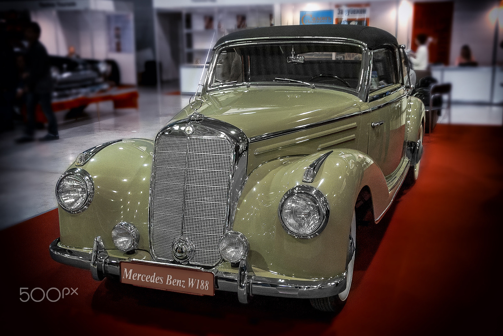 Nikon D200 sample photo. Mercedes benz  "adenauer" photography