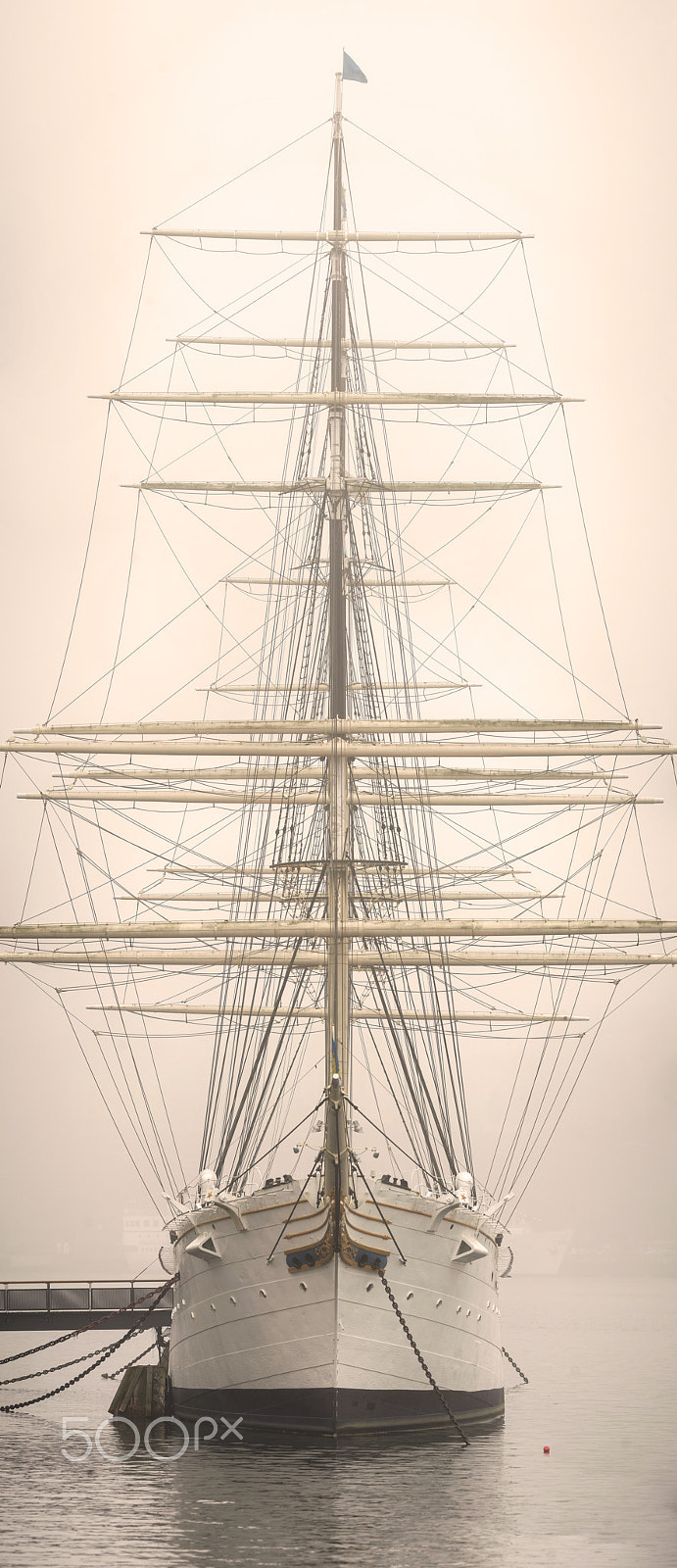 Nikon AF-S Nikkor 300mm F2.8G ED VR II sample photo. Af chapman in foggy weather from the front photography