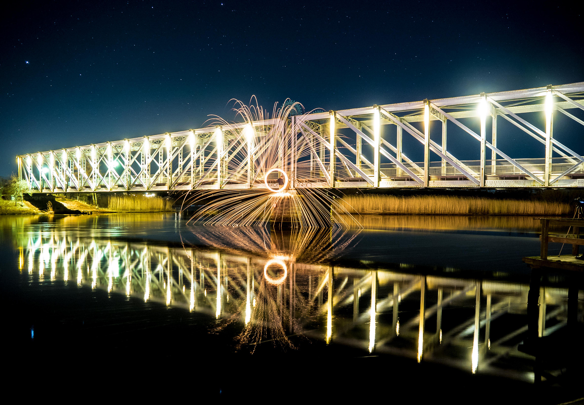 Olympus OM-D E-M5 II + Olympus Zuiko Digital ED 12-60mm F2.8-4.0 SWD sample photo. Wool on the blue bridge 3 photography