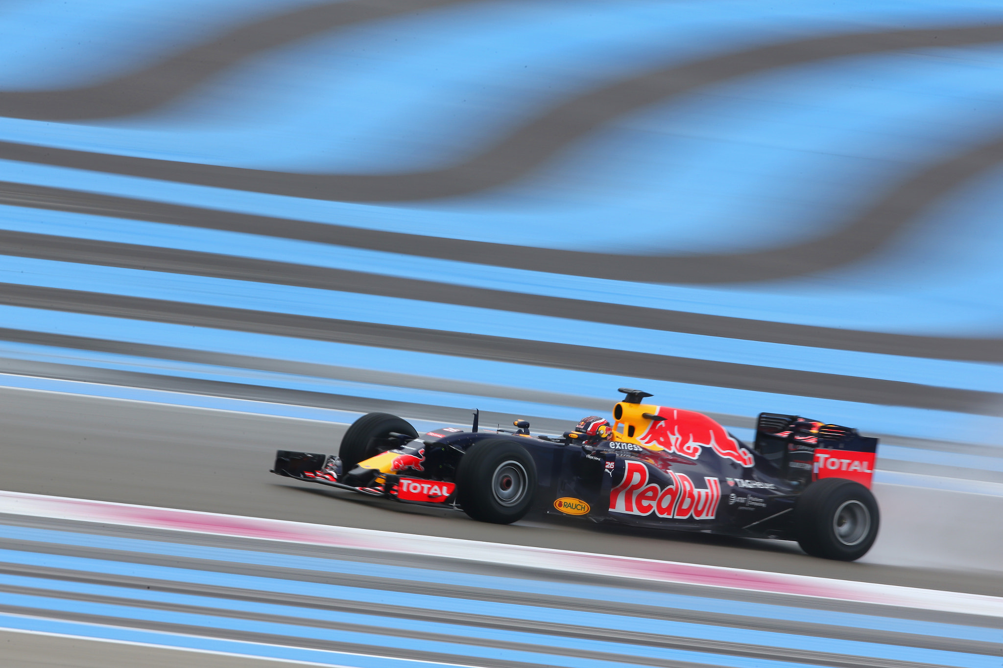 Daniil Kvyat racing in Austin, Texas, USA.