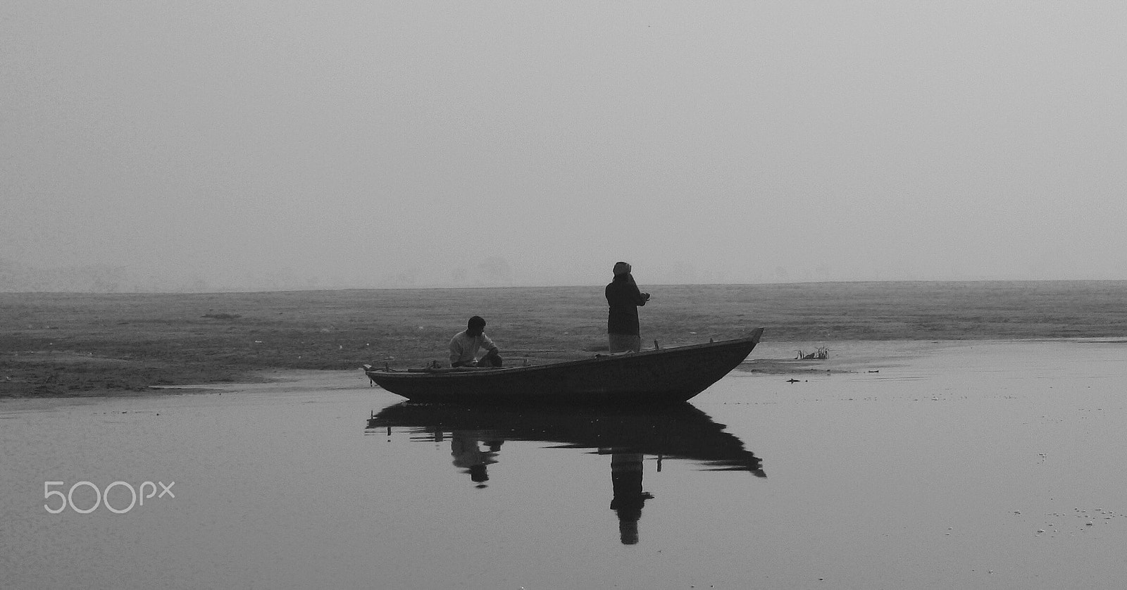 Canon PowerShot ELPH 520 HS (IXUS 500 HS / IXY 3) sample photo. The other side of the ganges in varanasi photography