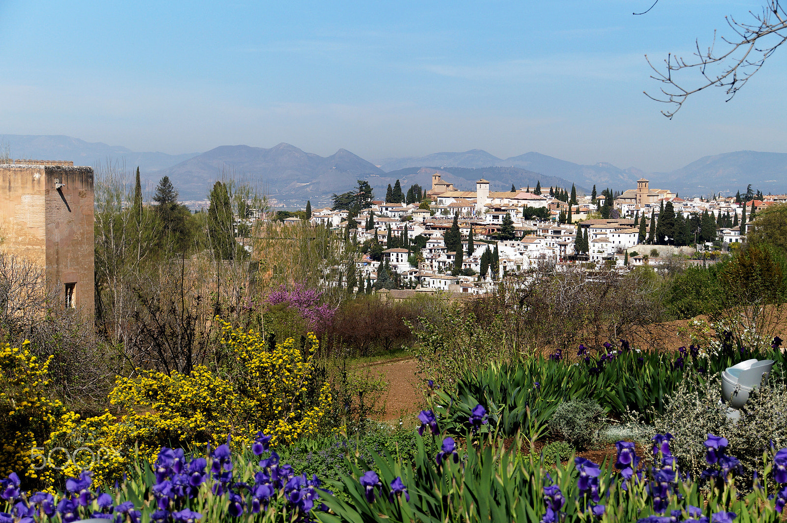 Sony SLT-A57 + Tamron 18-270mm F3.5-6.3 Di II PZD sample photo. Spanish county view of granada spain photography