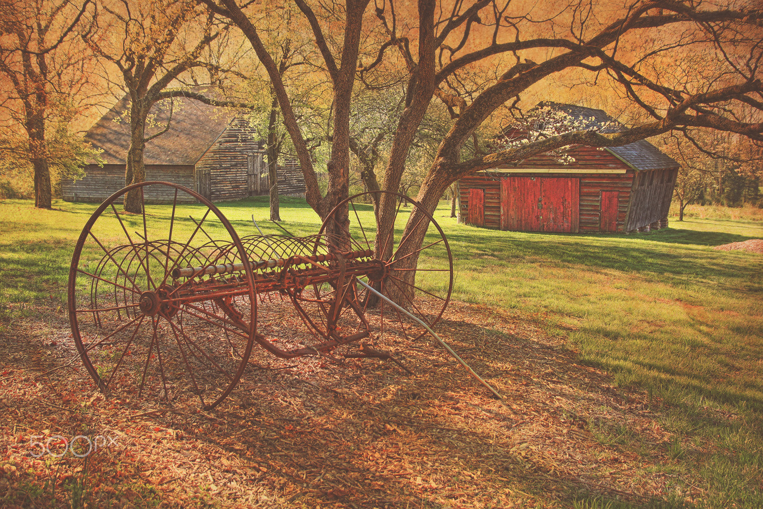 Canon EOS 40D + Sigma 18-50mm f/2.8 Macro sample photo. Morning at the bouman stickney farm photography