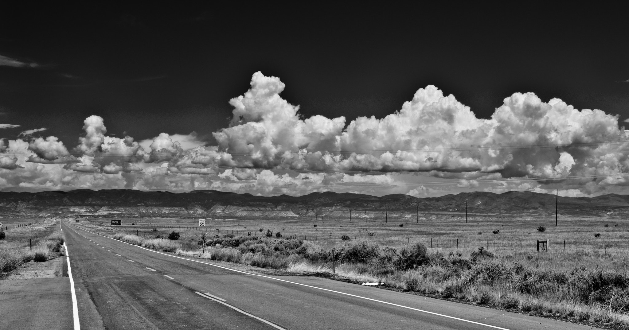 Sigma 18-125mm F3.8-5.6 DC OS HSM sample photo. Santa fe clouds 2 photography