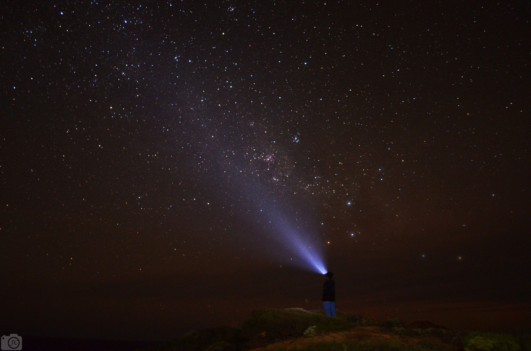 AF Zoom-Nikkor 35-70mm f/3.3-4.5 N sample photo. Starry night photography