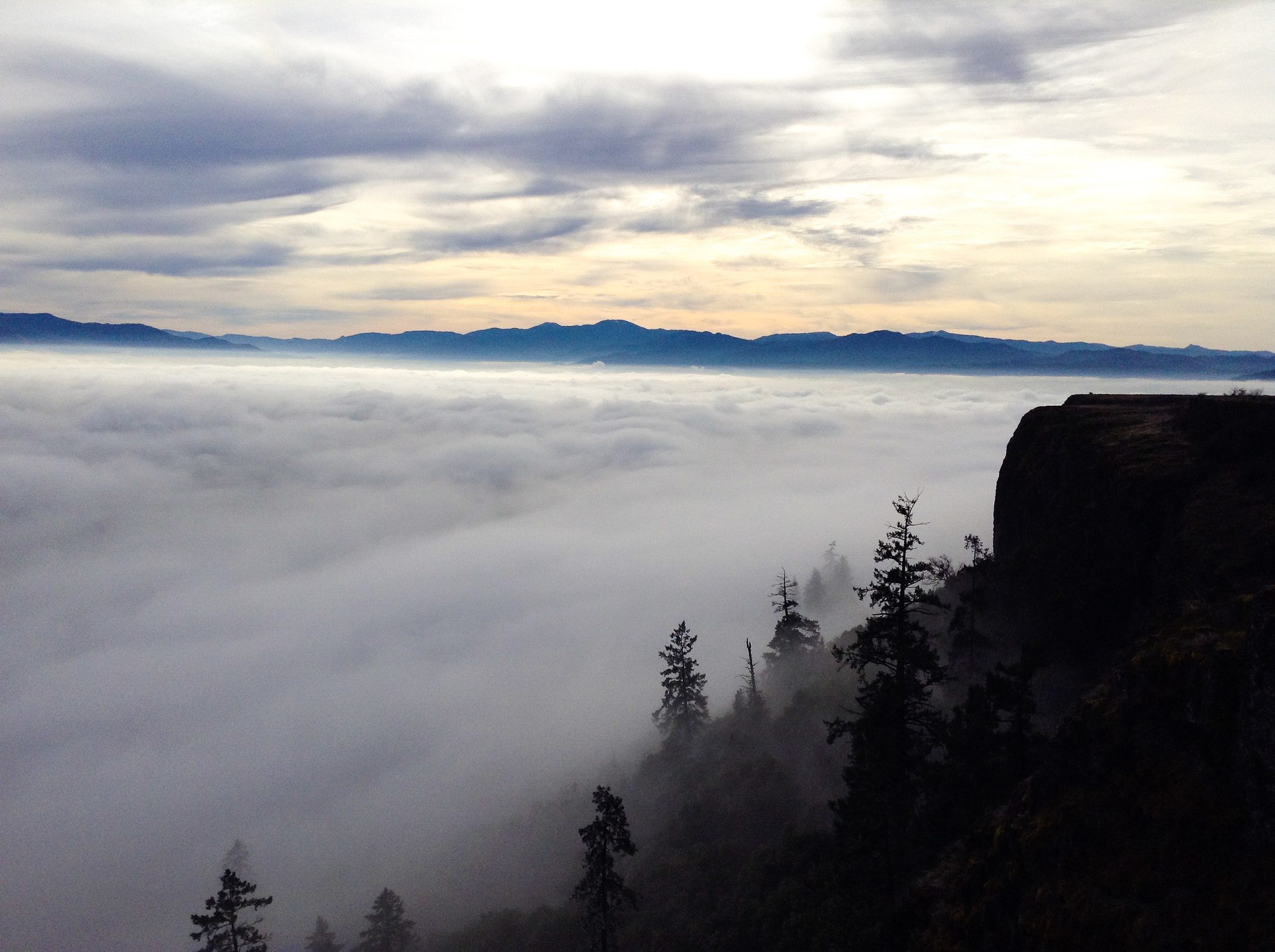 iPod touch back camera 3.3mm f/2.4 sample photo. Above the clouds pt. 2 photography