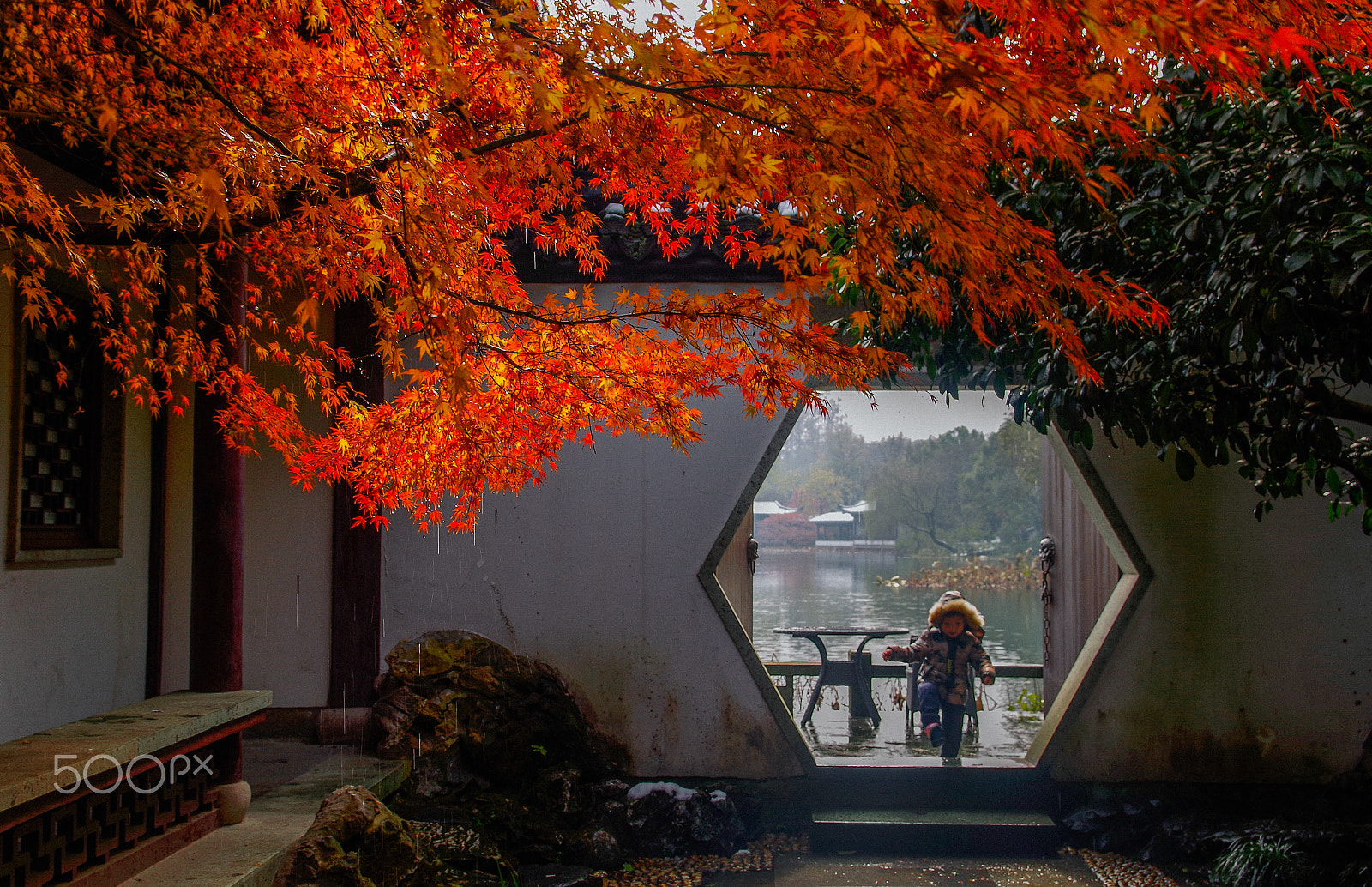 Pentax K-01 sample photo. Chinese style photography