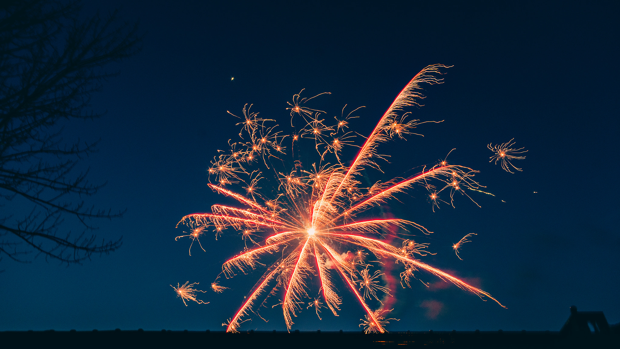 Pentax K-01 sample photo. Fireworks photography