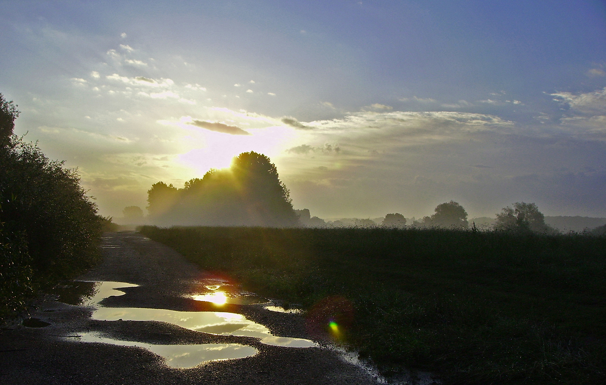 Pentax OPTIO 50 sample photo. Lendemain d orage photography