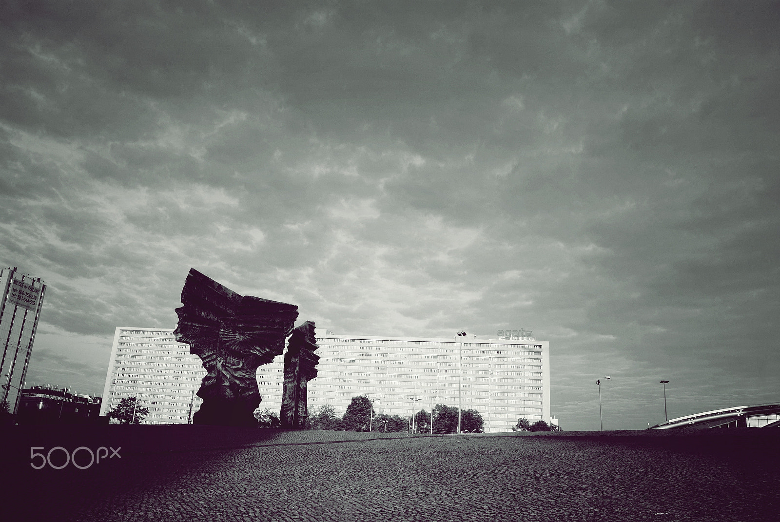 Sony DT 18-55mm F3.5-5.6 SAM sample photo. Cloudy morning in katowice photography