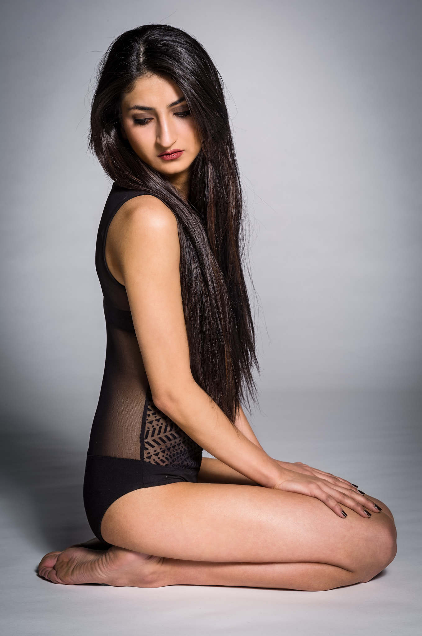 Apo-Macro-Summarit-S 120 CS sample photo. Oriental in lingerie photography