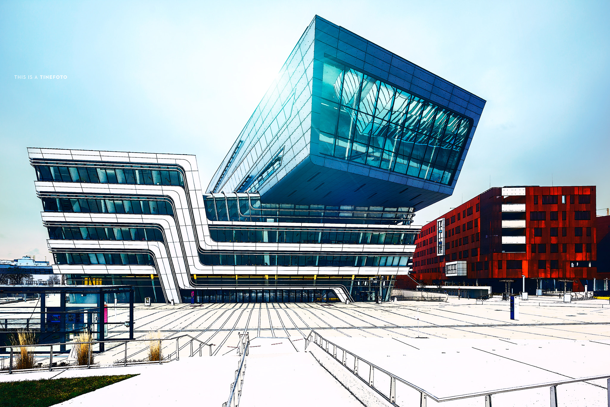 Leica Super-Elmar-M 18mm F3.8 ASPH sample photo. Wu wien architektur mit lik 2016-02-14 photography