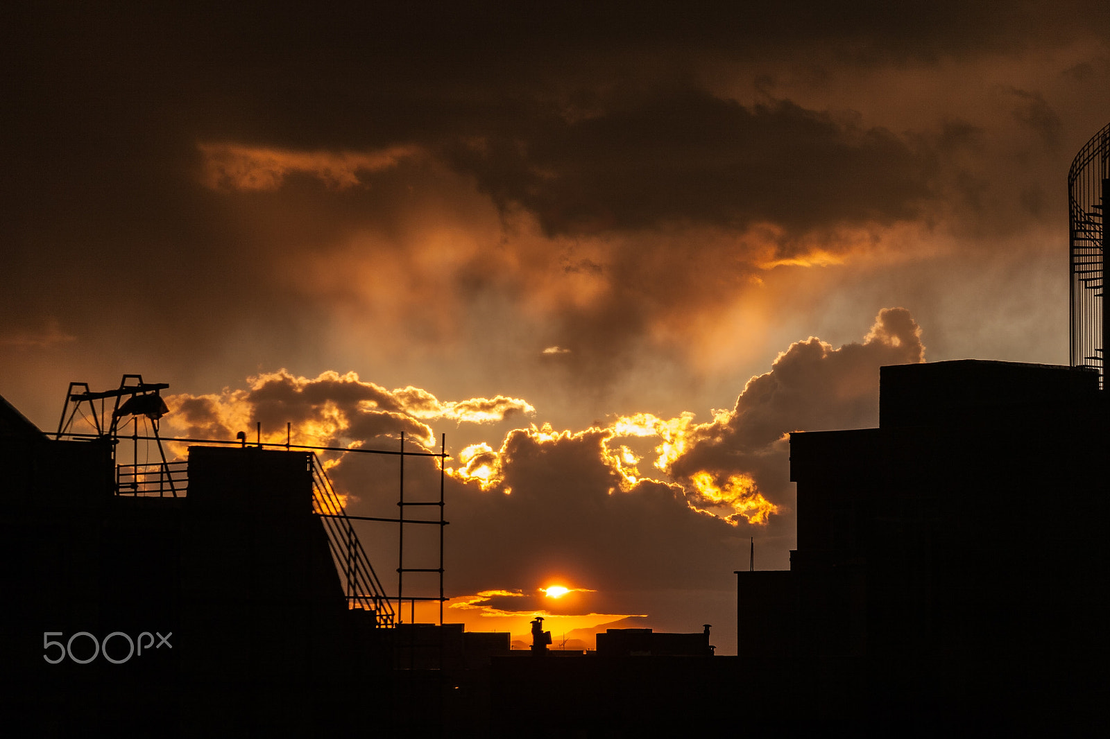 Canon EF-S 55-250mm F4-5.6 IS STM sample photo. Beautiful sun set photography