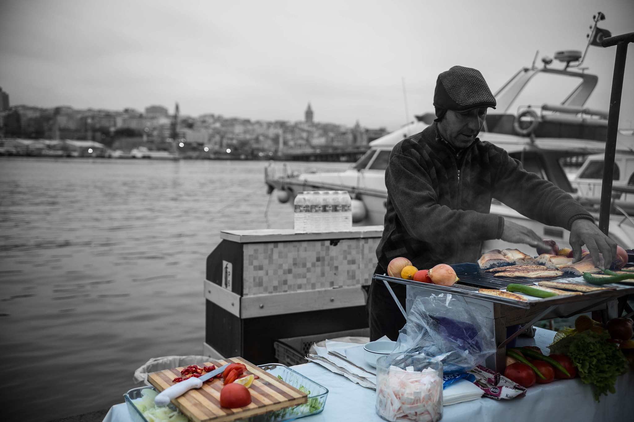 Sigma 18-35mm f/1.8 DC HSM sample photo. Fish man photography