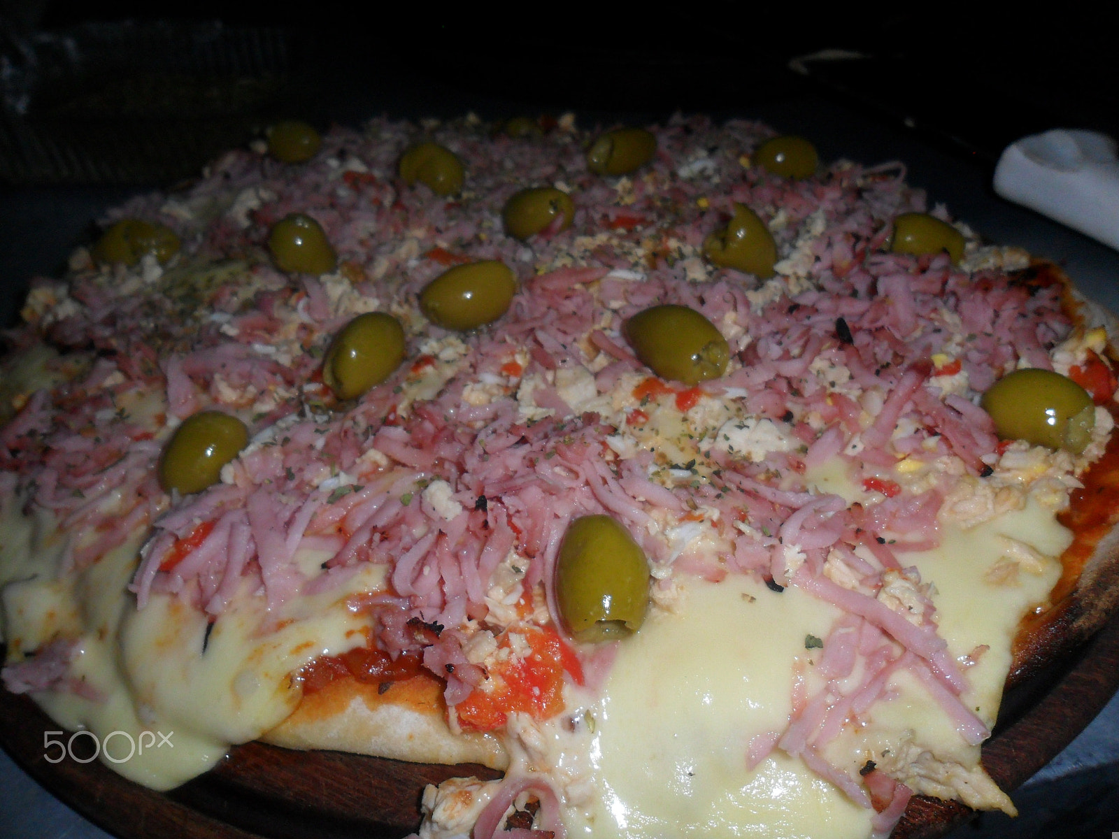 Samsung ES70, ES71 / VLUU ES70, ES71 /  SL600 sample photo. Pizza photography