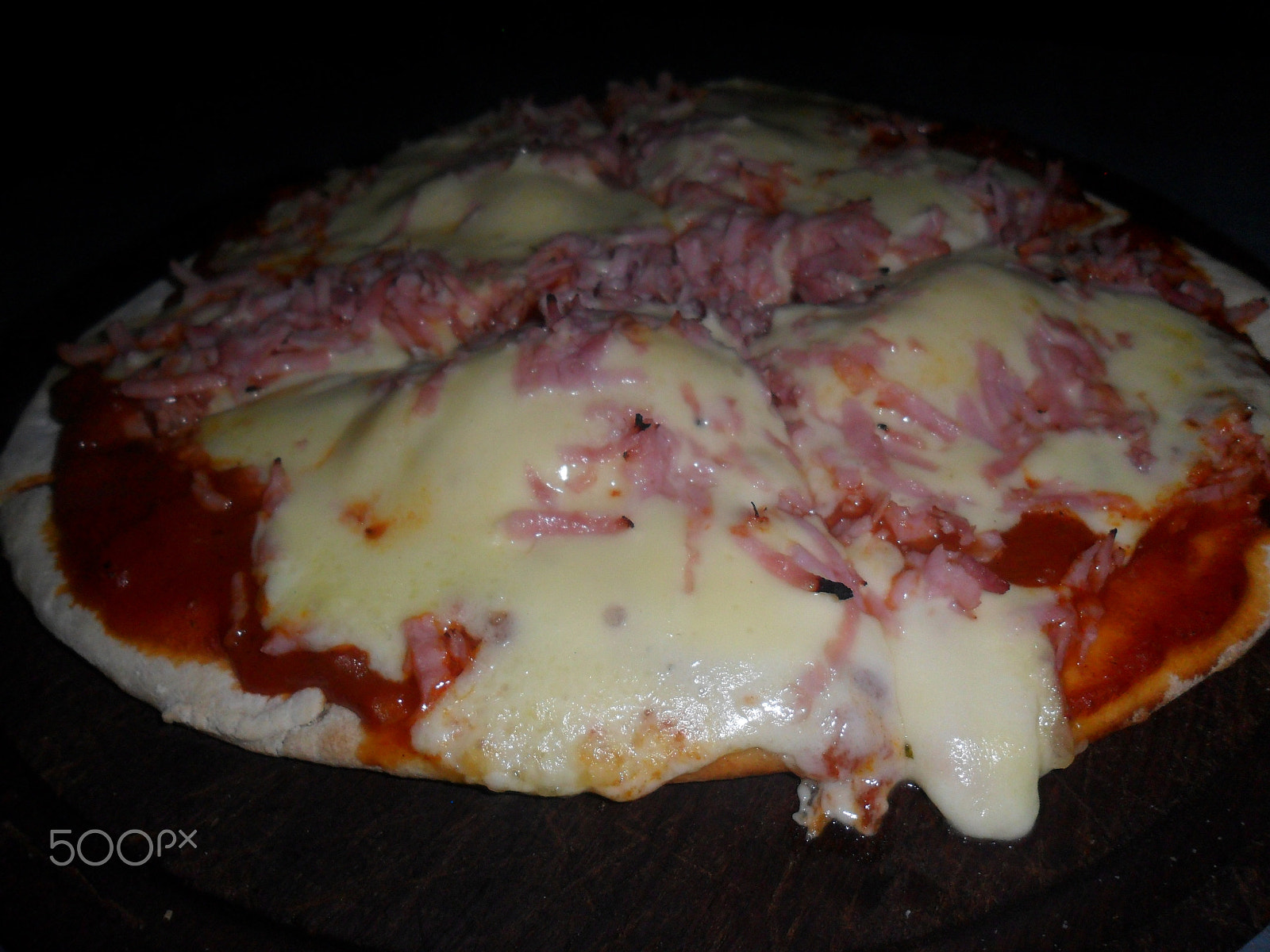Samsung ES70, ES71 / VLUU ES70, ES71 /  SL600 sample photo. Pizza photography