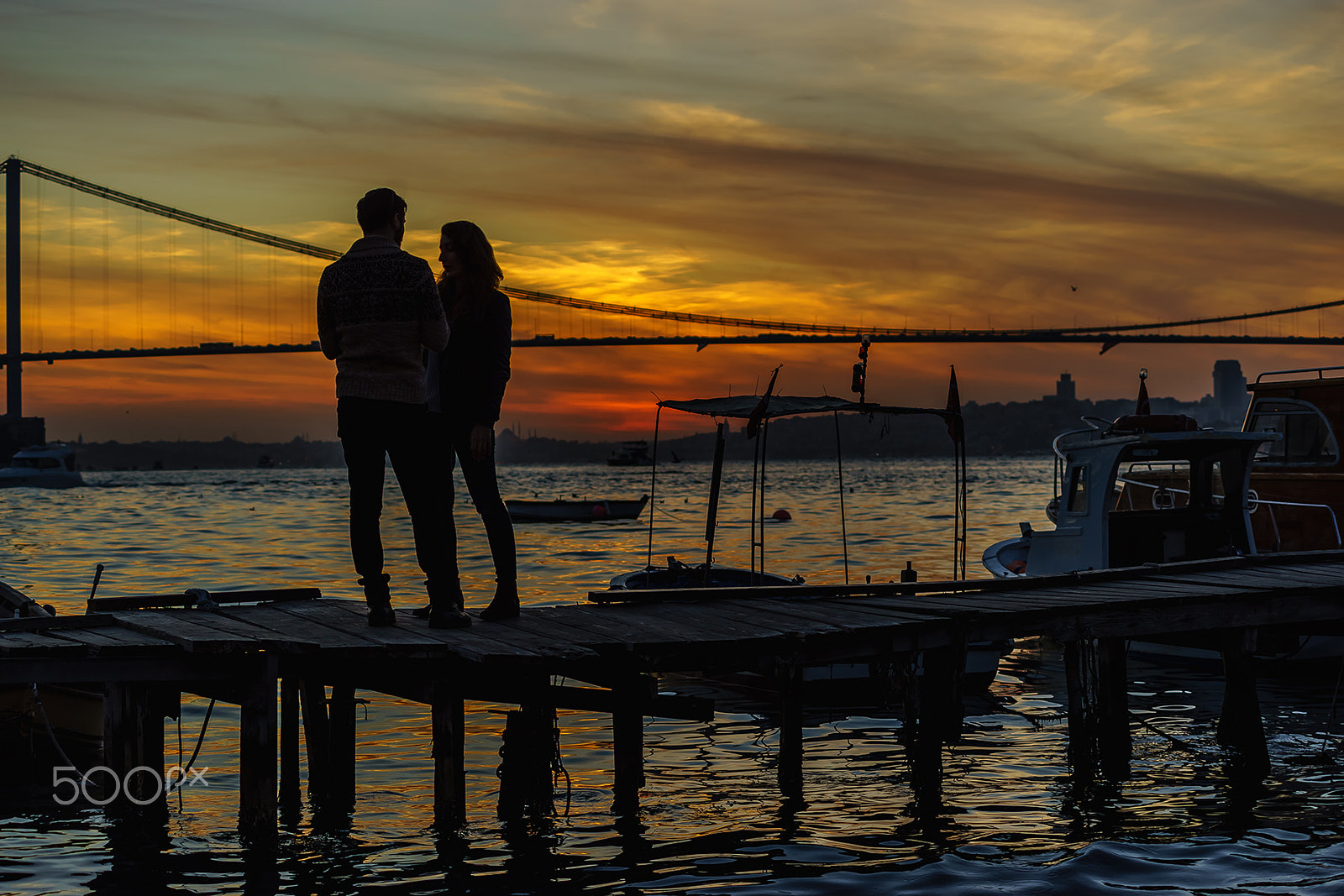 Minolta AF 70-210mm F4 Macro sample photo. Sunset in istanbul photography