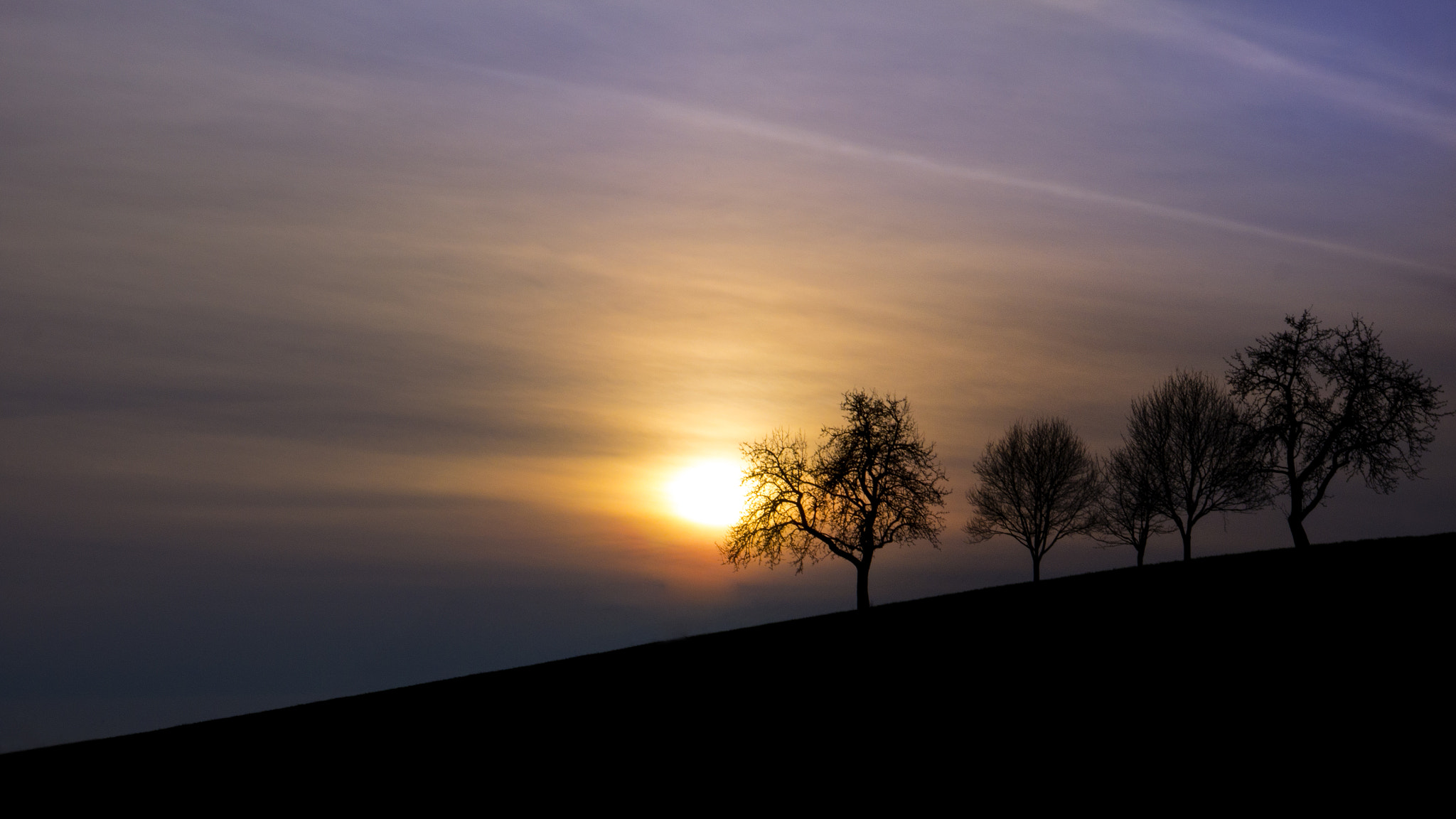 Panasonic DMC-G70 sample photo. Silhouette sunset photography