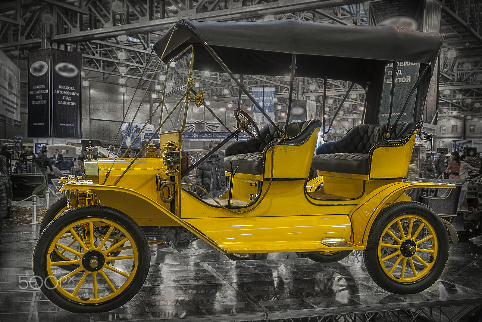 Nikon D200 sample photo. Ford model t photography