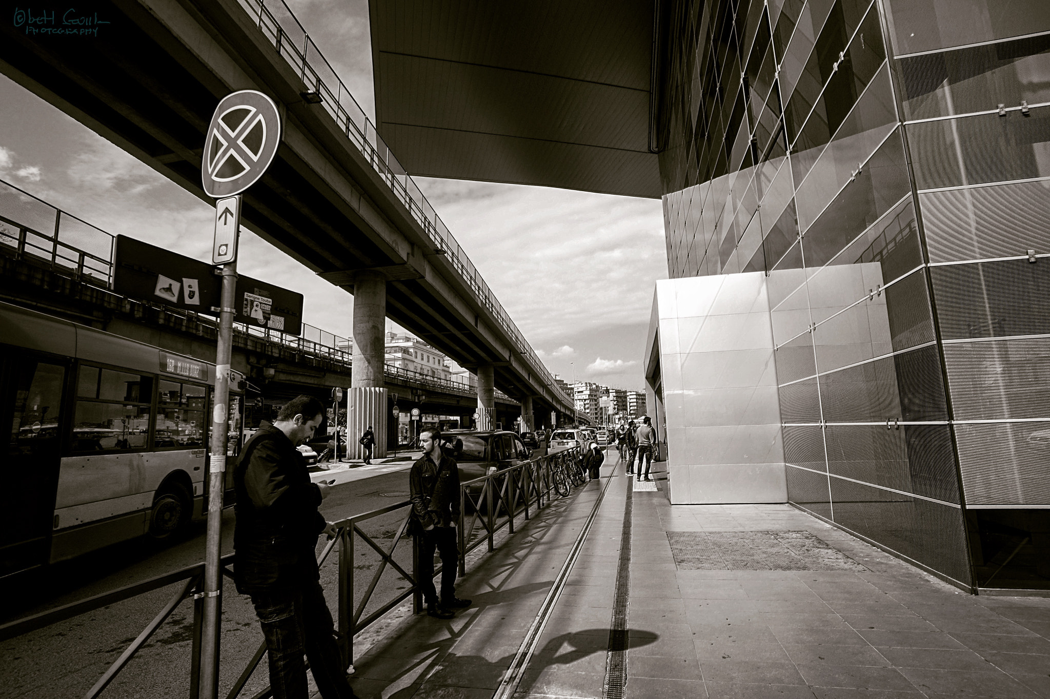 Sony a7R + Sony E 10-18mm F4 OSS sample photo. Train station rome photography