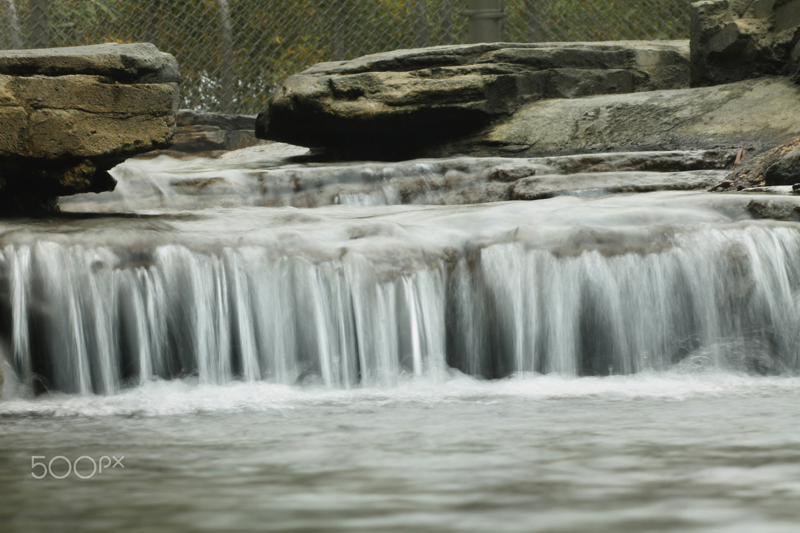Canon EF 75-300mm F4.0-5.6 IS USM sample photo. Running water photography