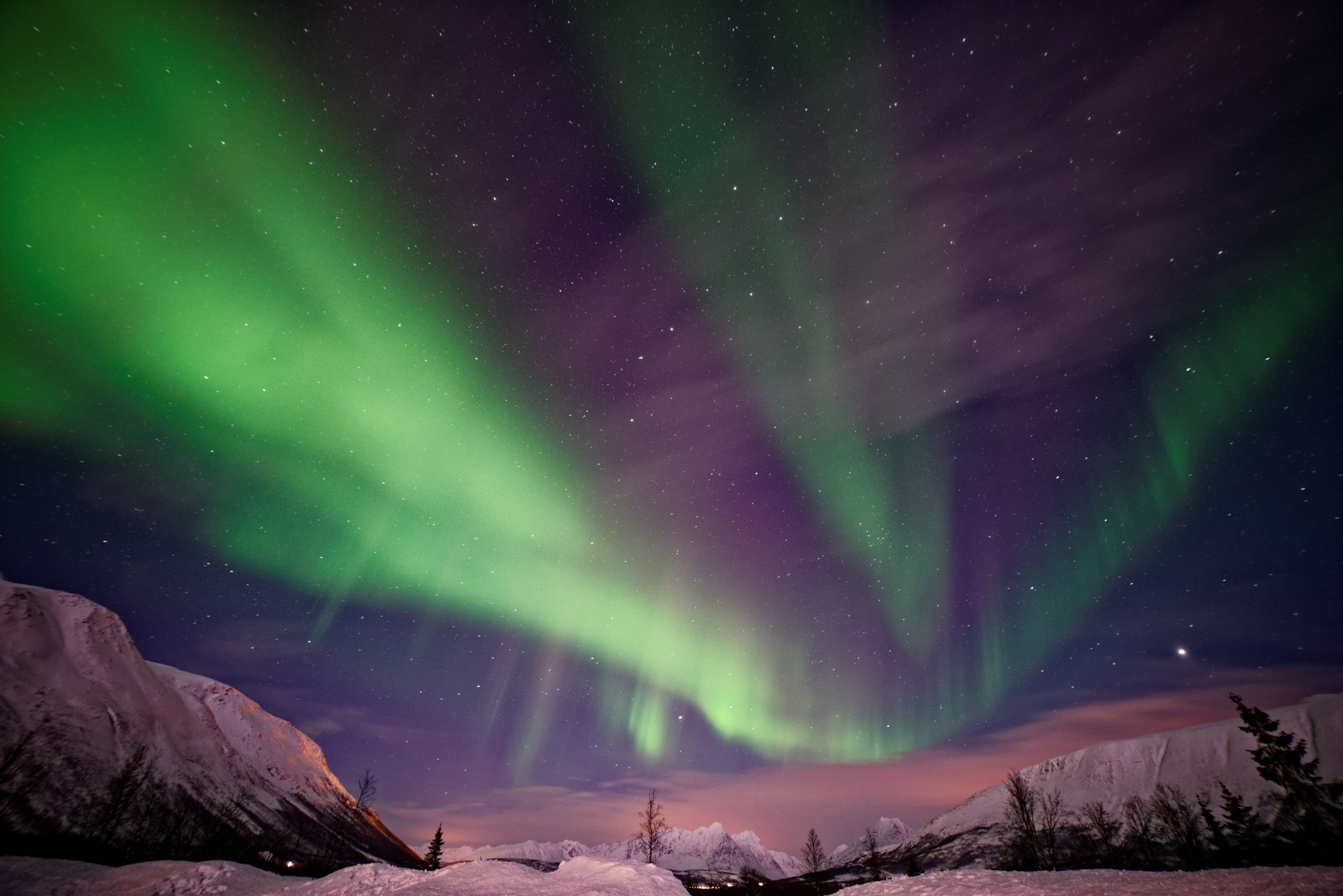 Manual Lens No CPU sample photo. Aurora borealis tromso photography