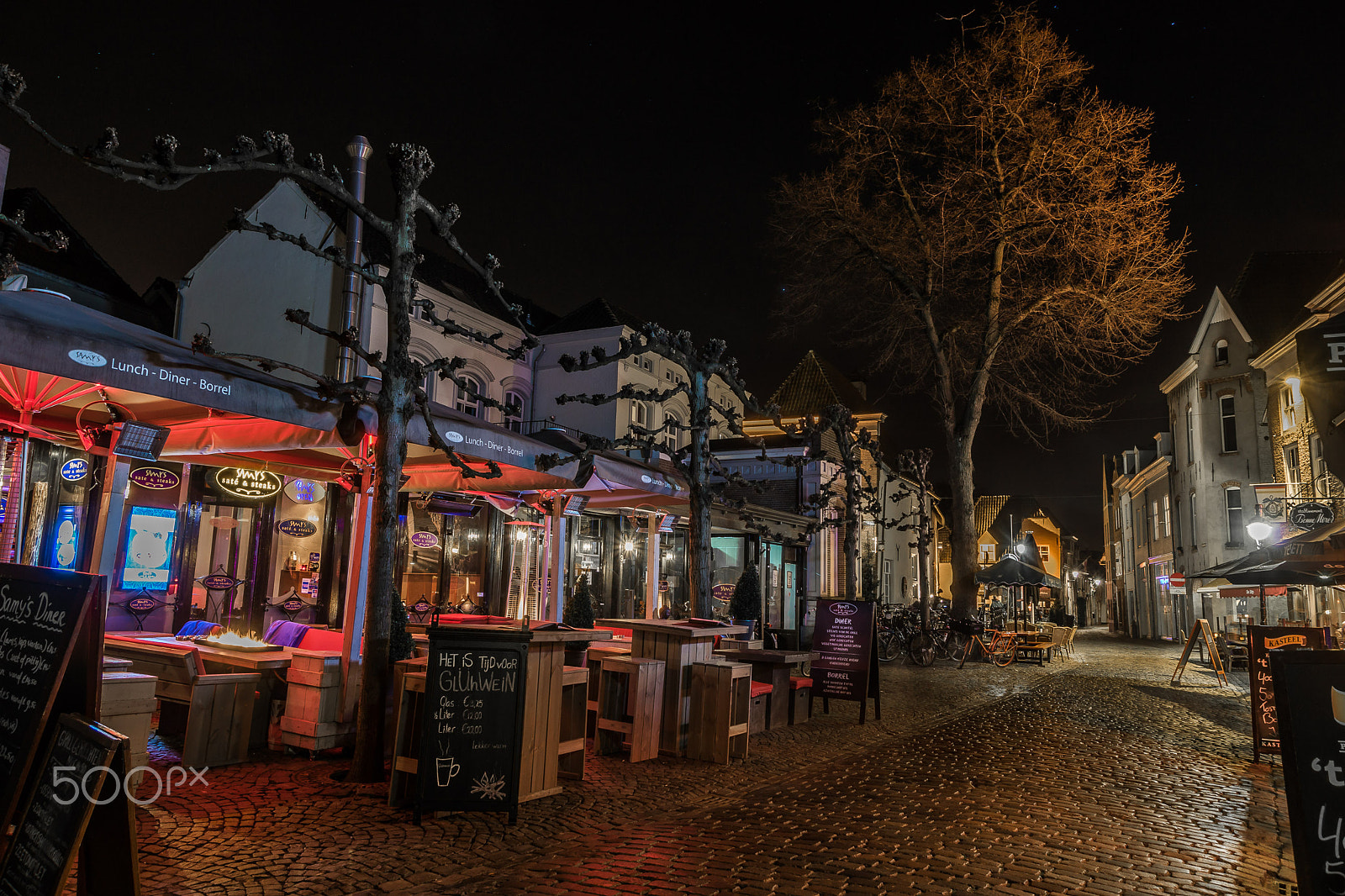 Sony SLT-A65 (SLT-A65V) sample photo. 's-hertogenbosch at night photography