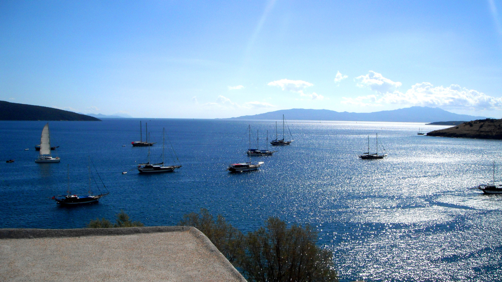 FujiFilm FinePix XP10 (FinePix XP11) sample photo. Boats in bodrum ,turkey photography