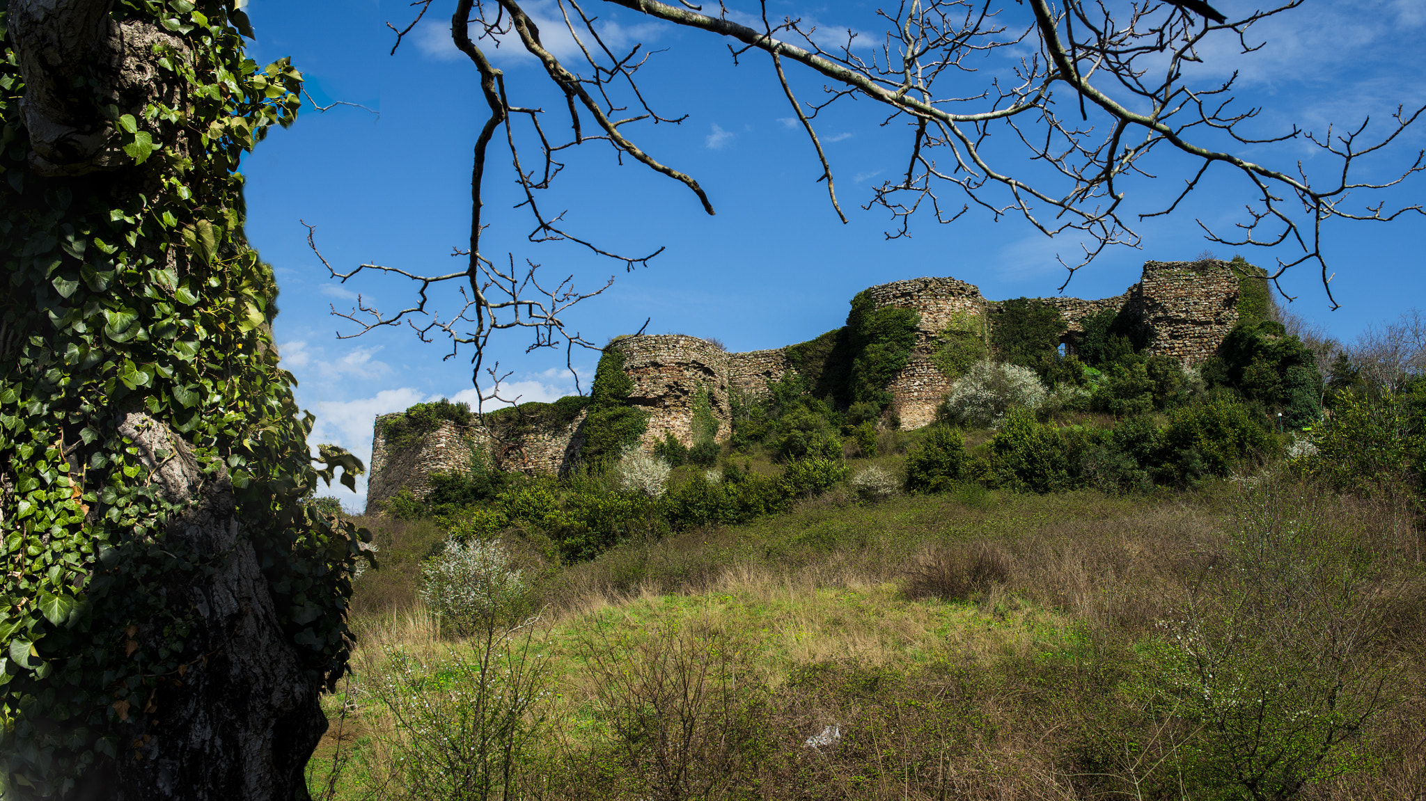 Nikon D800 + AF Zoom-Nikkor 35-70mm f/2.8D sample photo. Yoros castle (geneo age) istanbul / anatoliapoplar photography