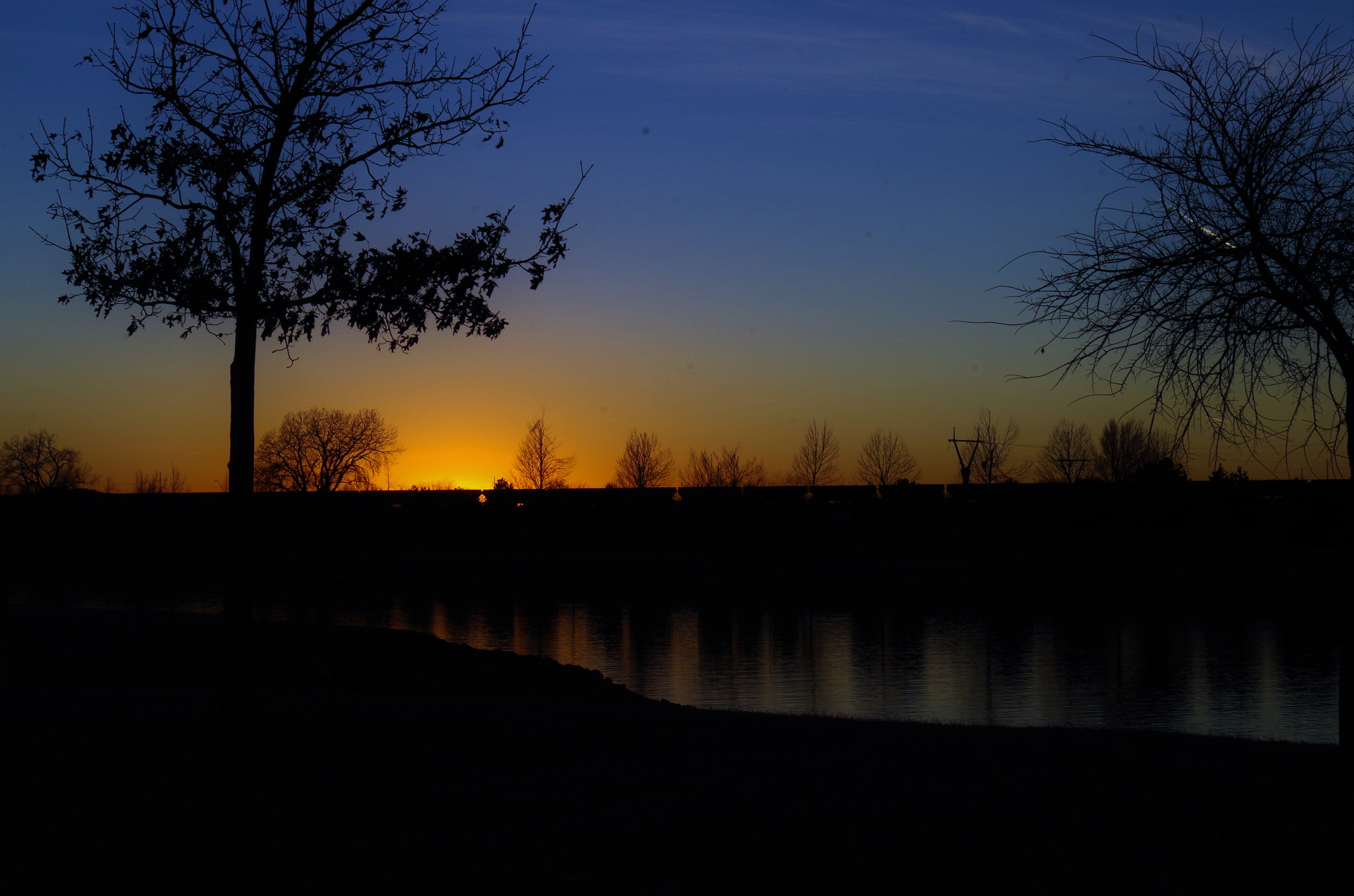 Pentax smc DA 50-200mm F4-5.6 ED WR sample photo. Sunset oklahoma city photography