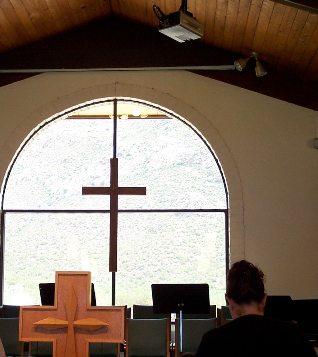 Kodak DC280 ZOOM DIGITAL CAMERA sample photo. Small church with mountain view photography