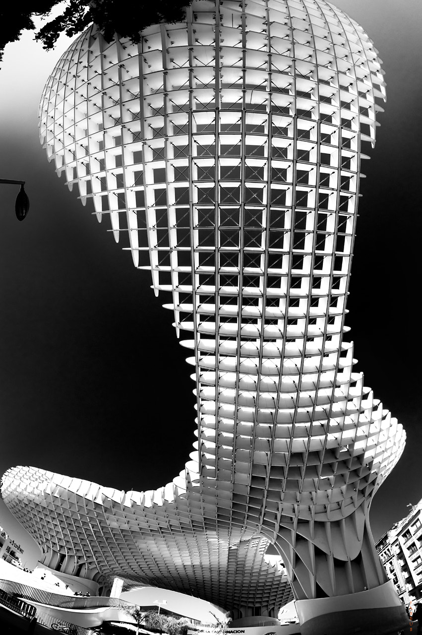 Pentax K-3 sample photo. Metropol parasol photography