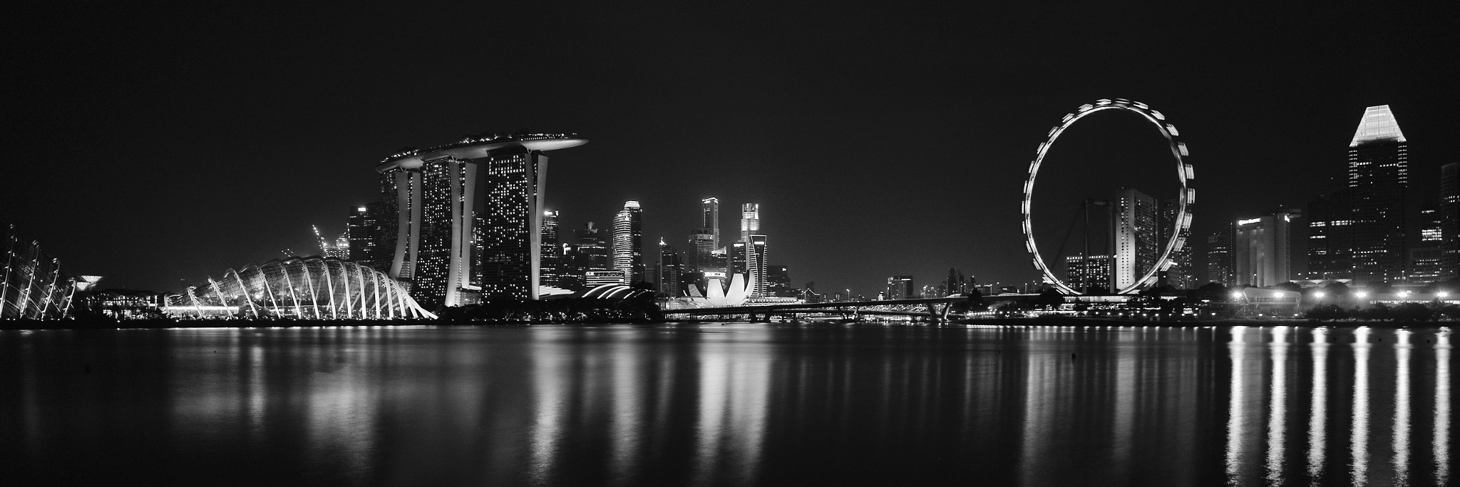 Leica M9 + Leica Super-Elmar-M 21mm F3.4 ASPH sample photo. Singapore flyer photography